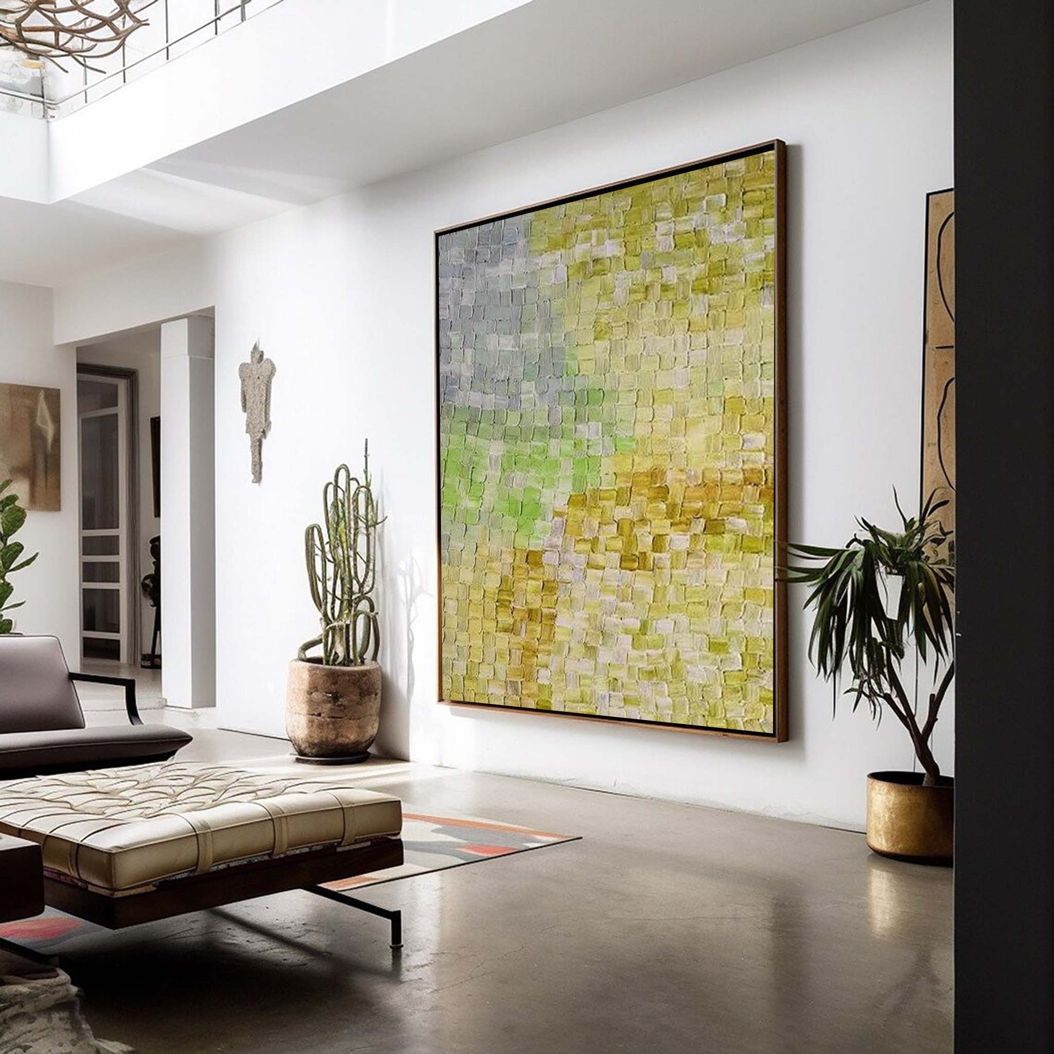 Golden Hour Abstract Textured Art