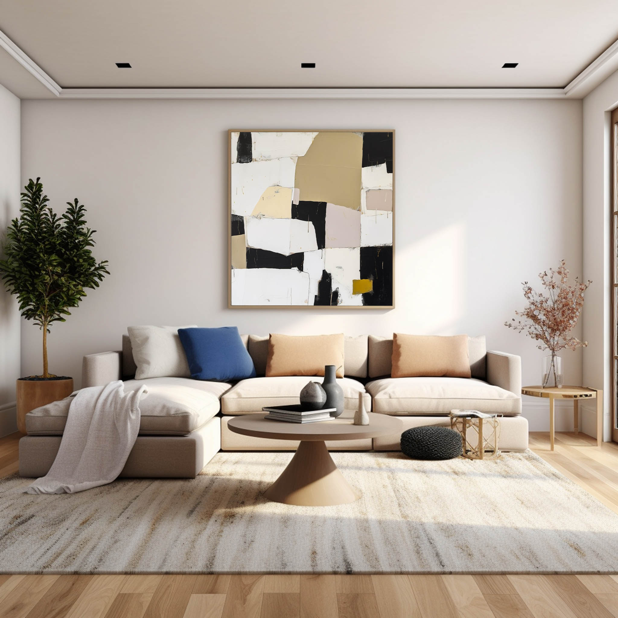 Abstract Canvas Art #AB329