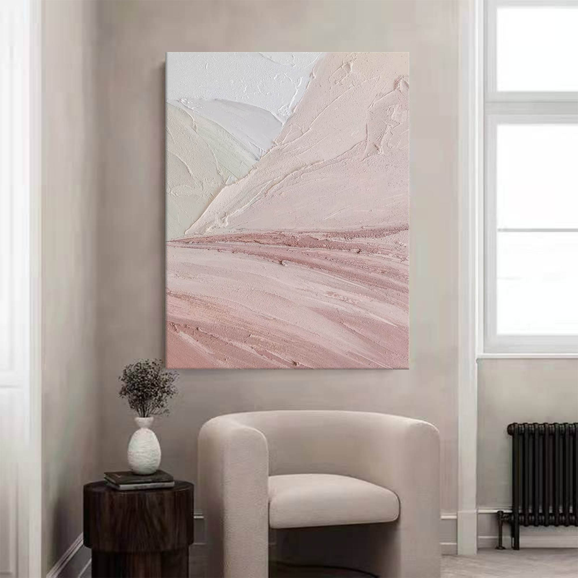 Soft Horizons: Minimalist Desert Palette