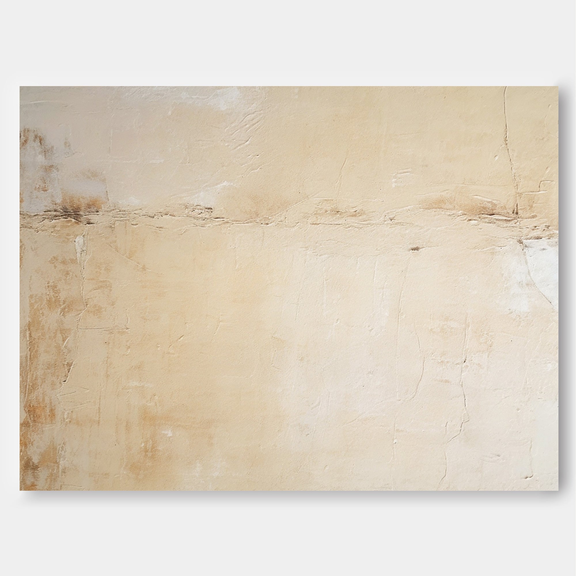 Minimalist Earthy Textured Canvas
