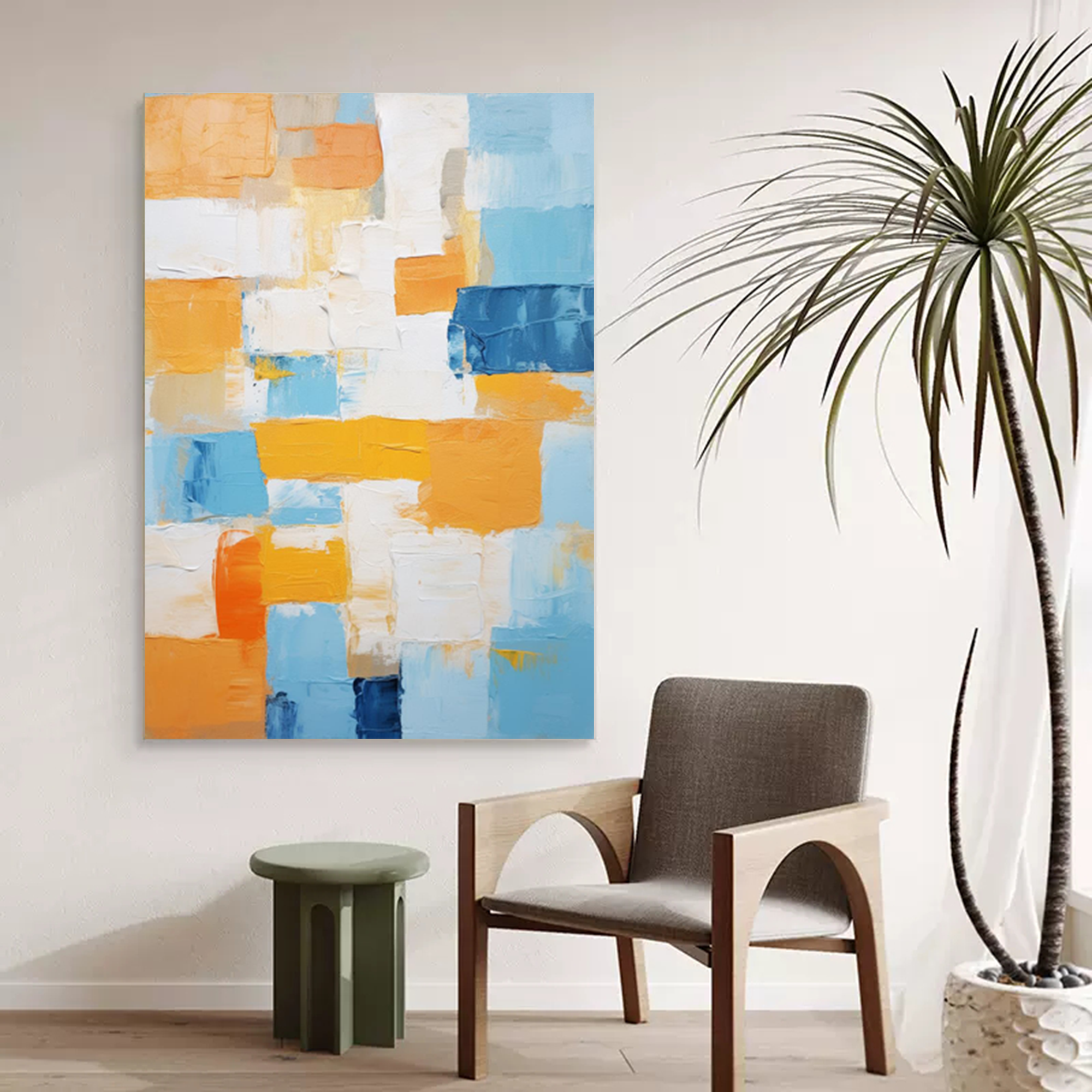 Color Blocks: Modern Abstract Harmony