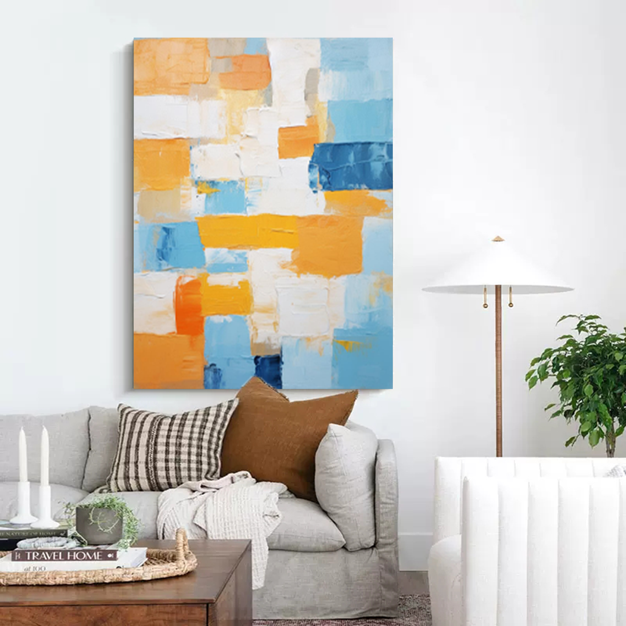 Color Blocks: Modern Abstract Harmony