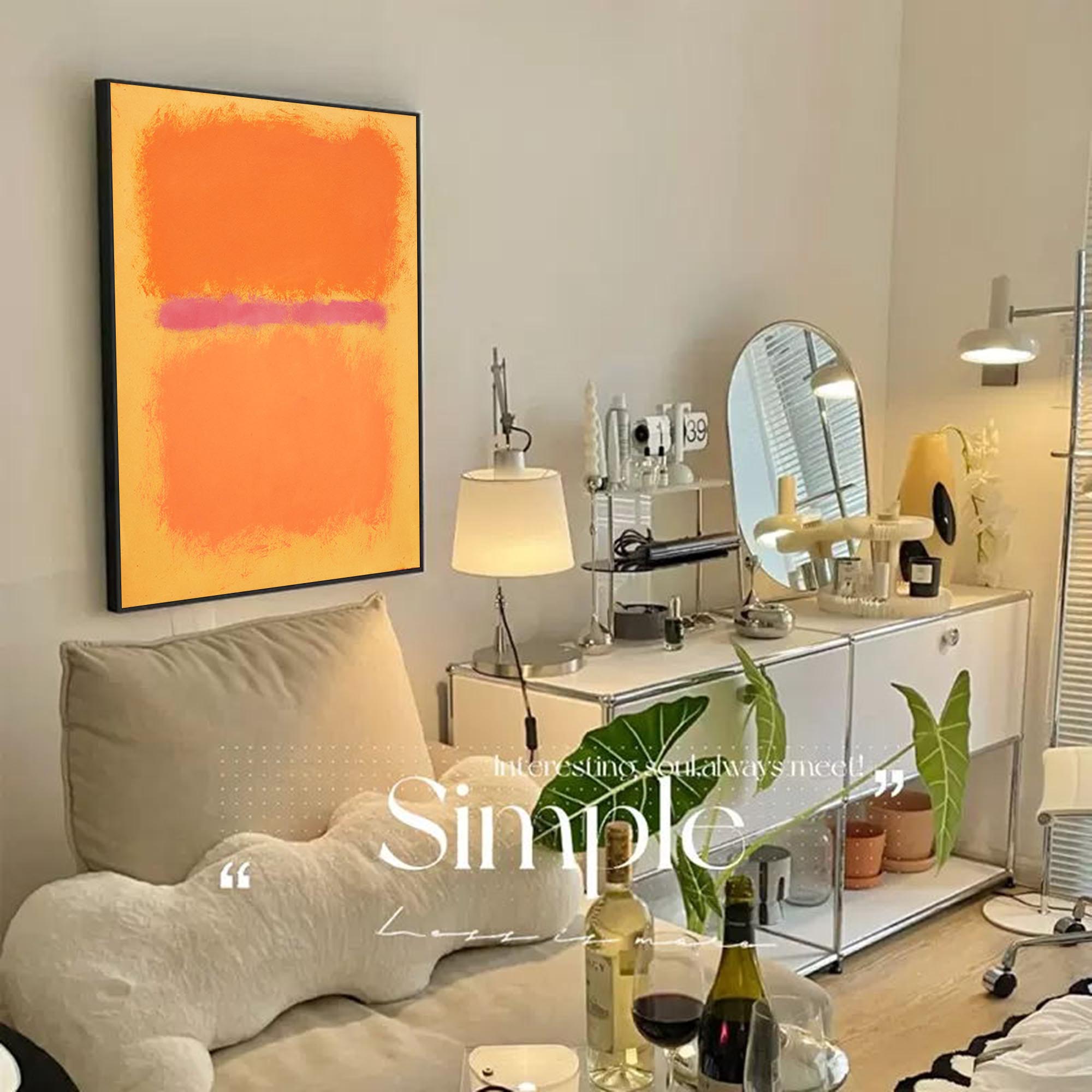 Vibrant Abstract Expressionist Art