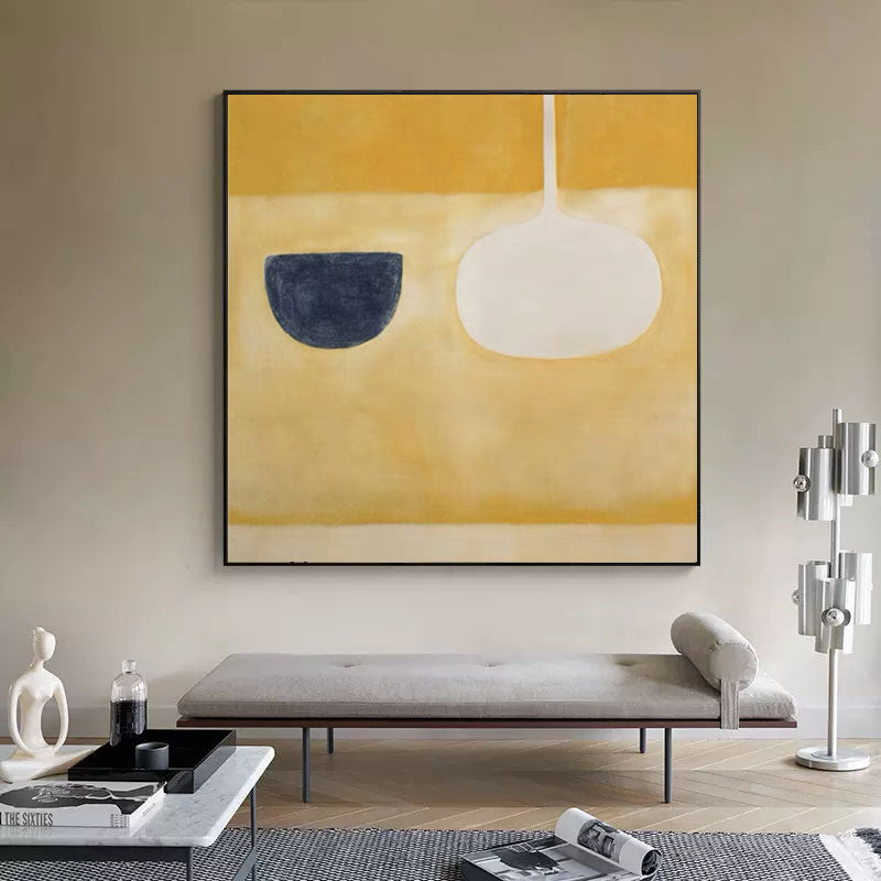 Minimalist Abstract Still Life Oil Painting