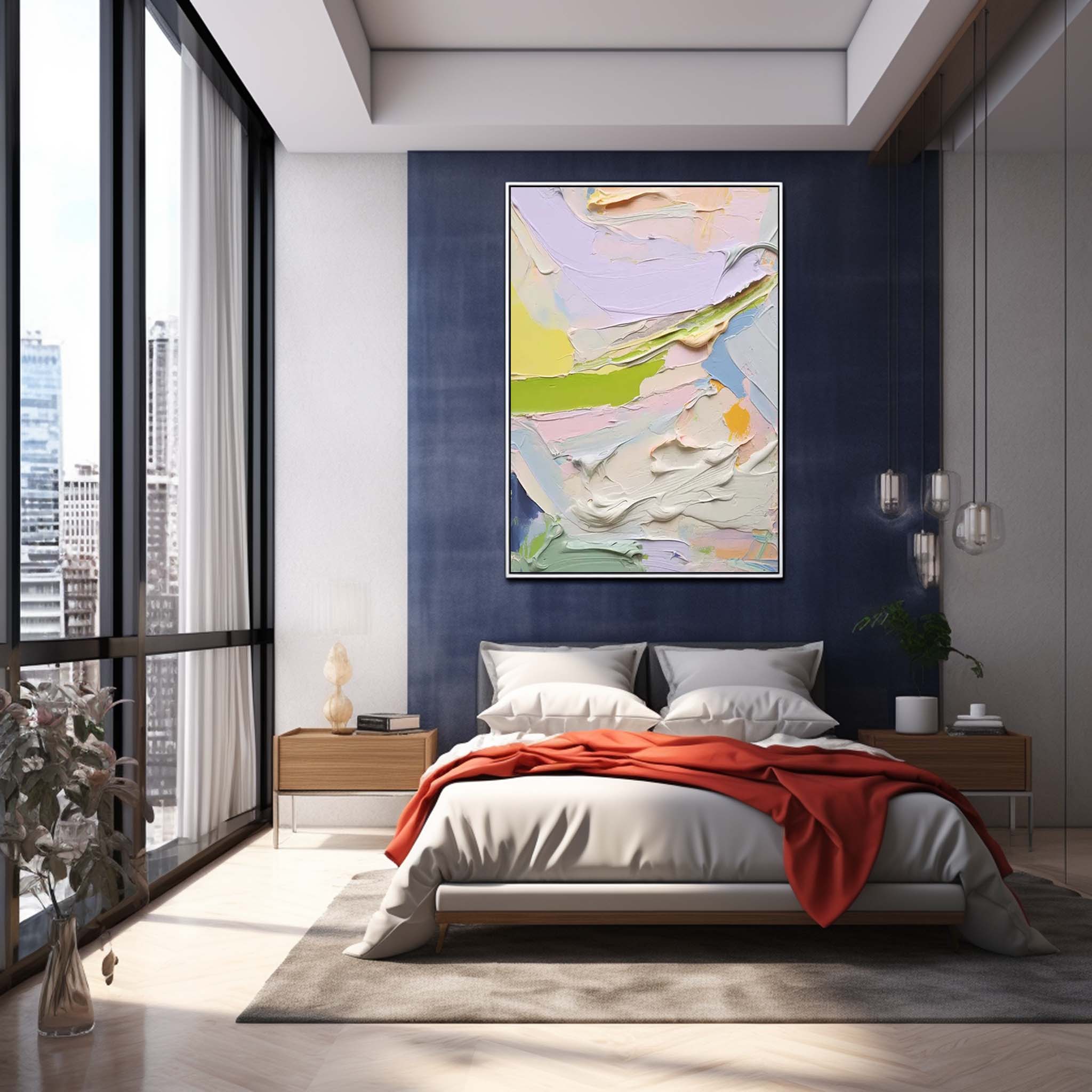 Abstract Canvas Art #AB307