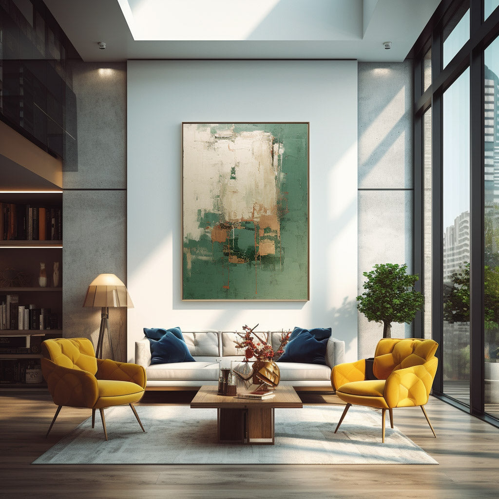 Abstract Canvas Art #AB314