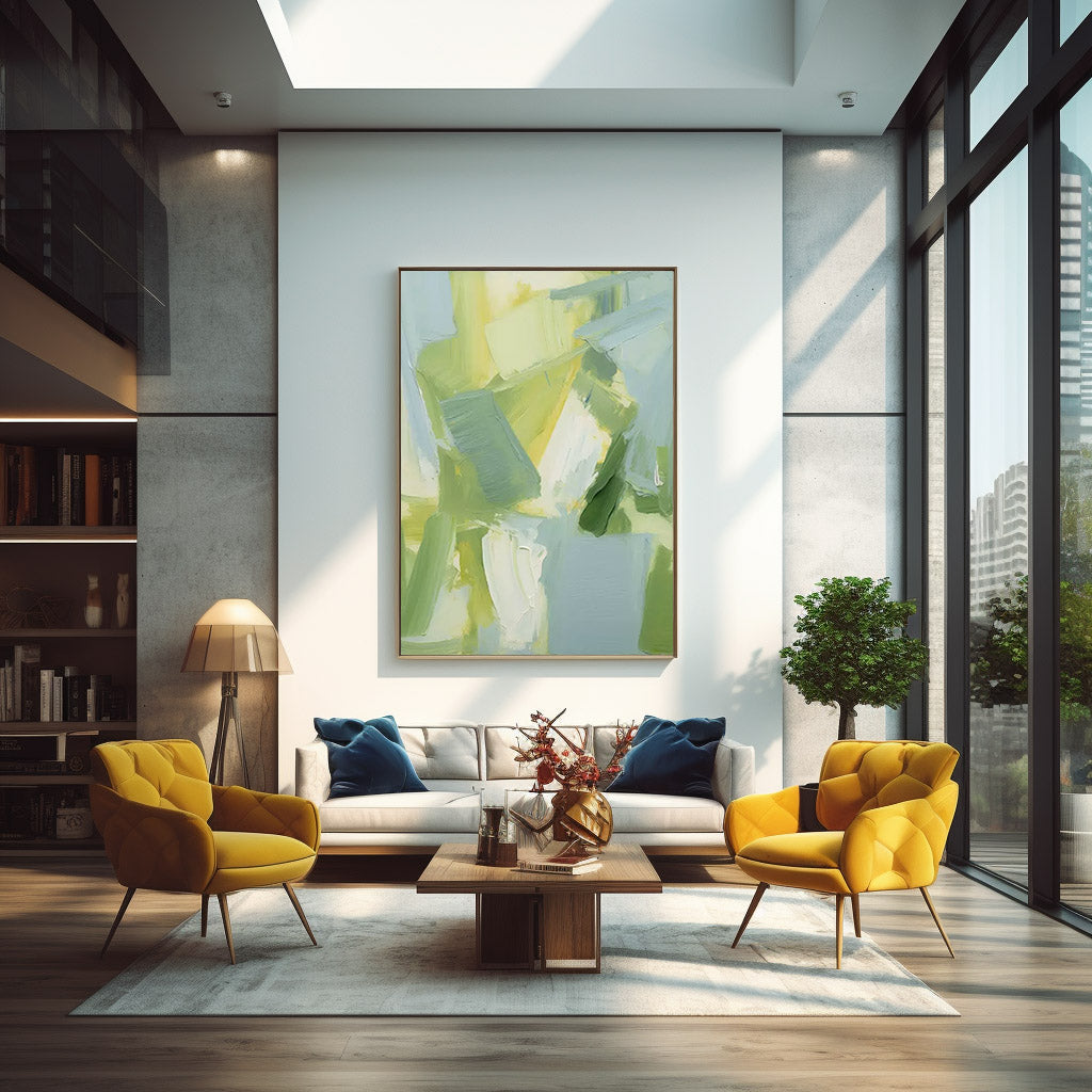 Abstract Canvas Art #AB301