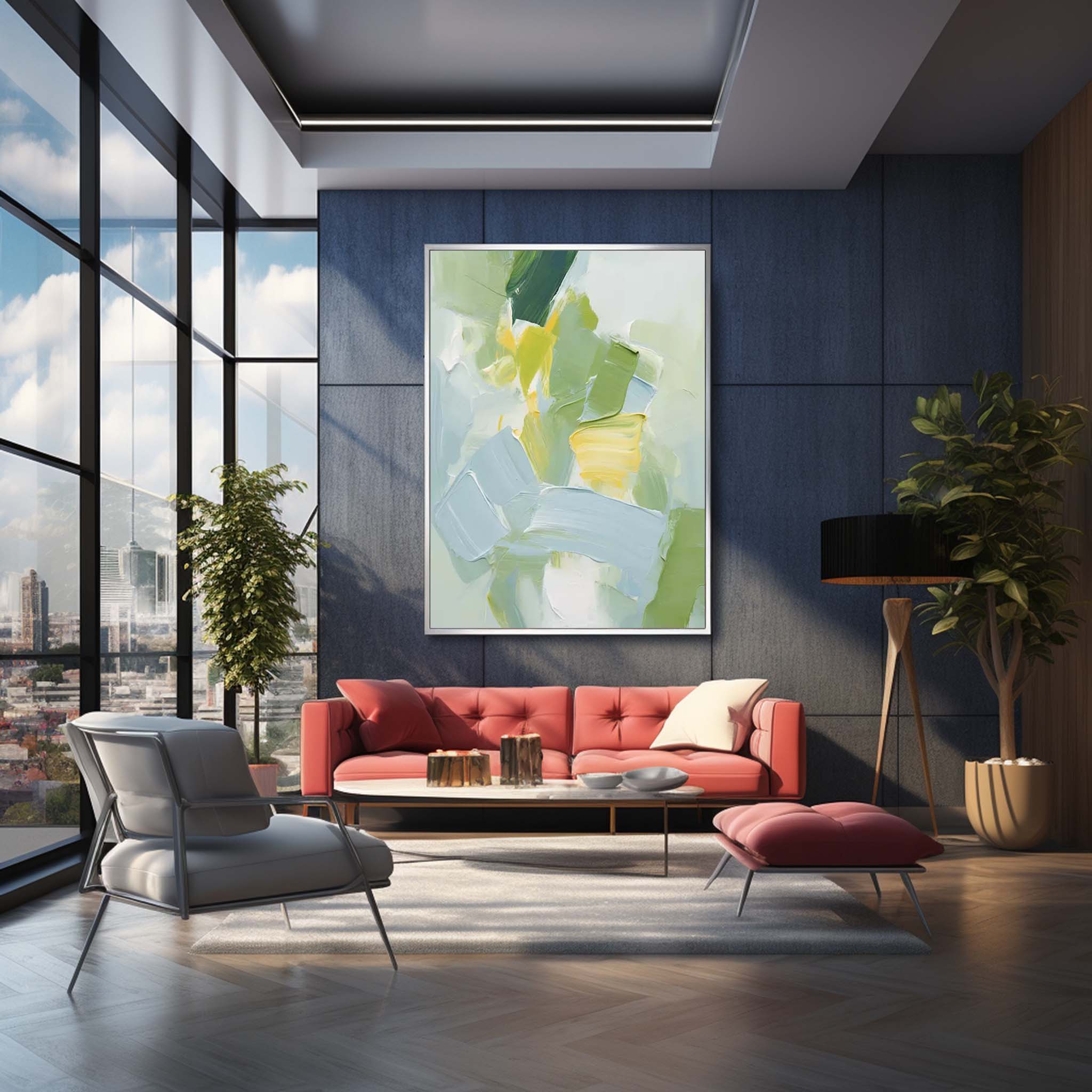 Abstract Canvas Art #AB303