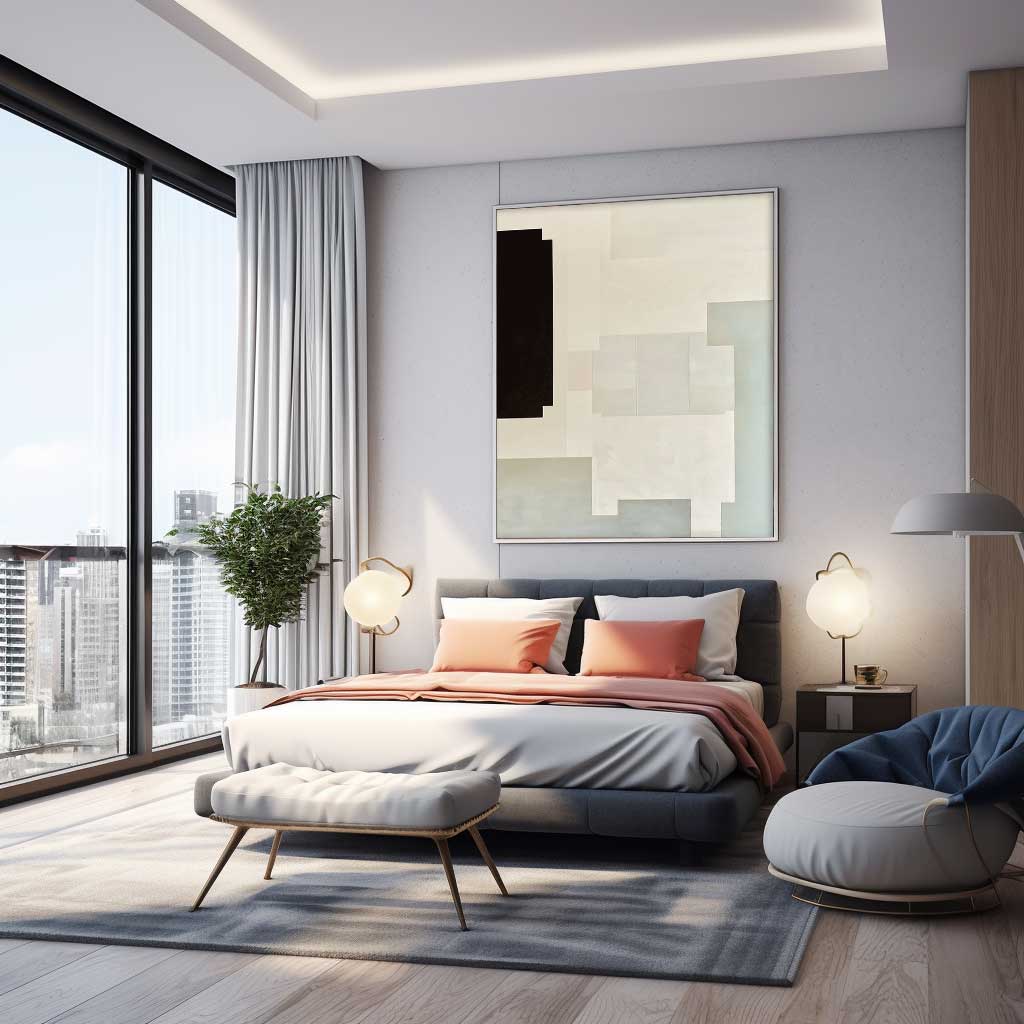 Geometric Canvas Art #GE013