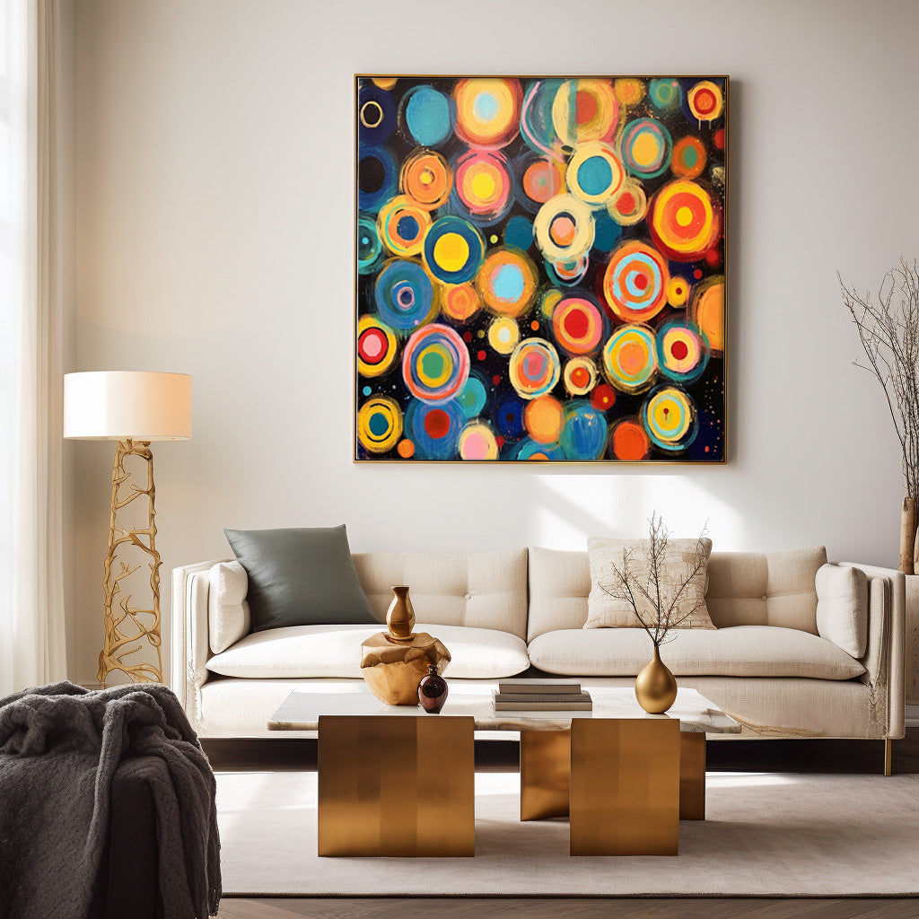 Abstract Canvas Art #AB325