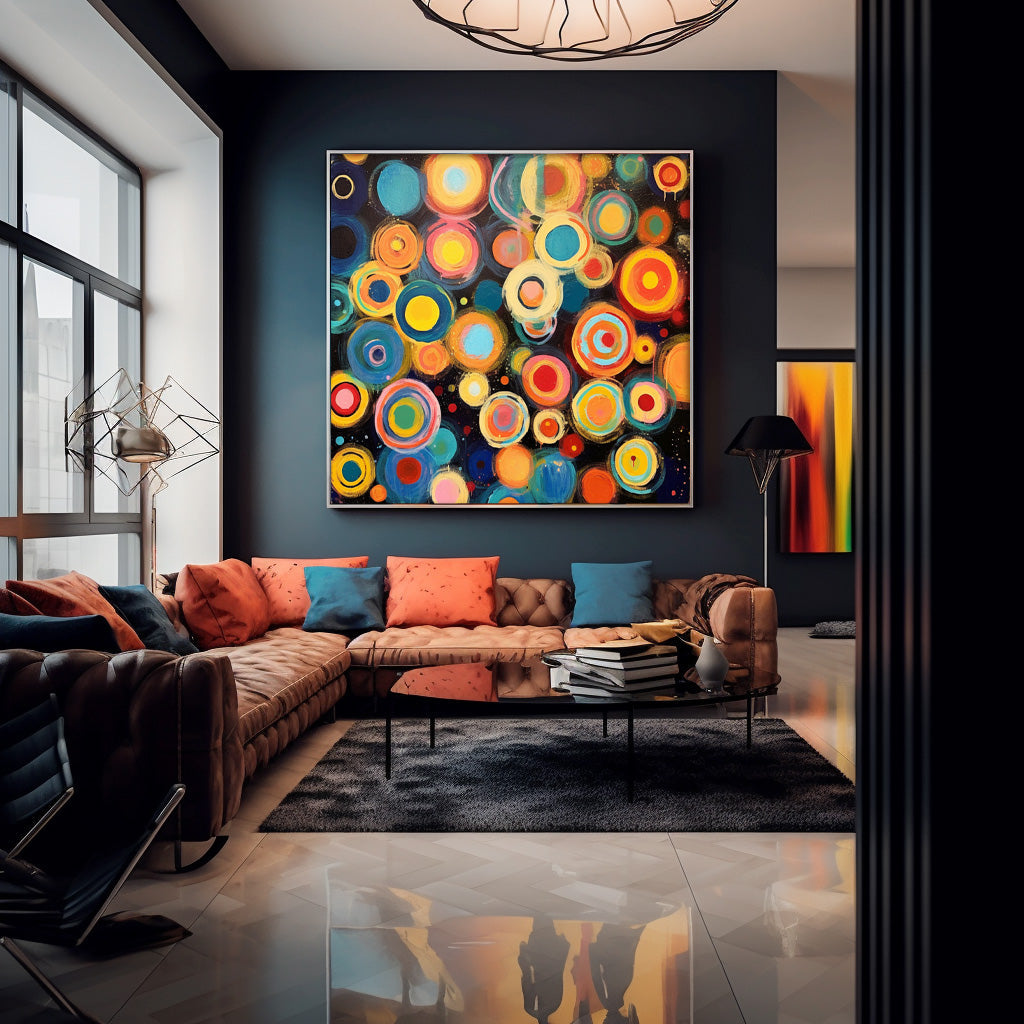 Abstract Canvas Art #AB325