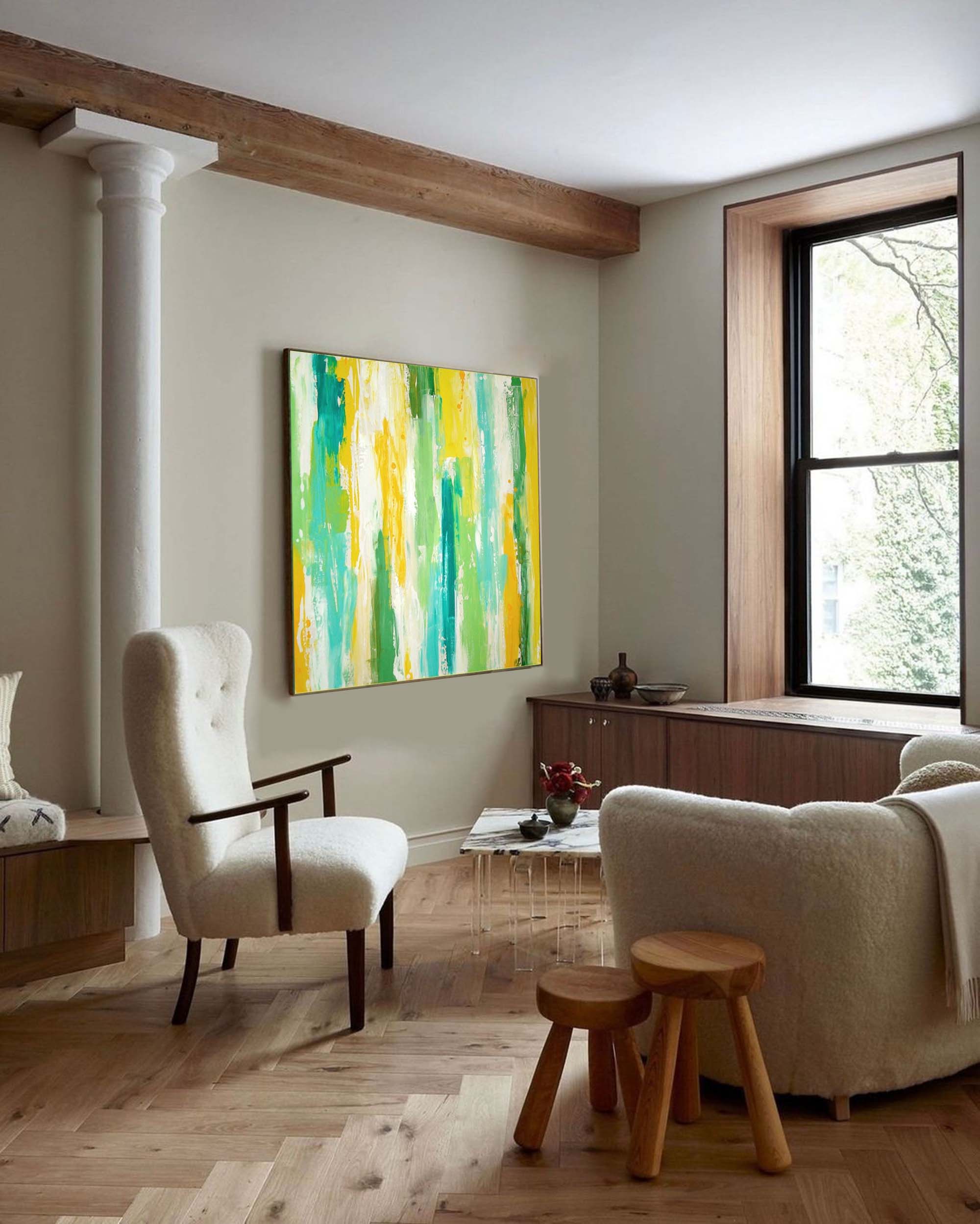 Vibrant Brushstrokes of Serenity