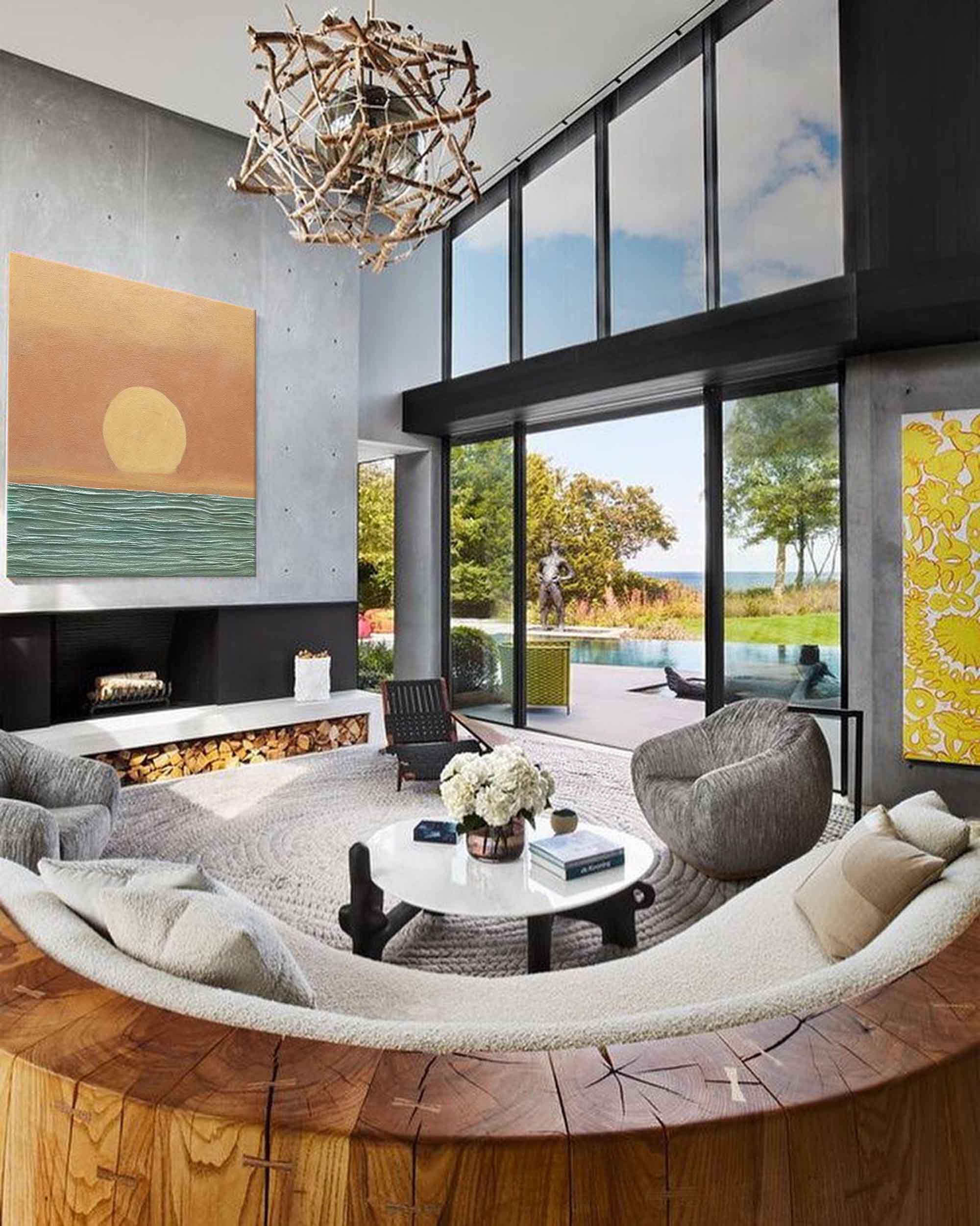 Serene Sunset Over Calm Waters