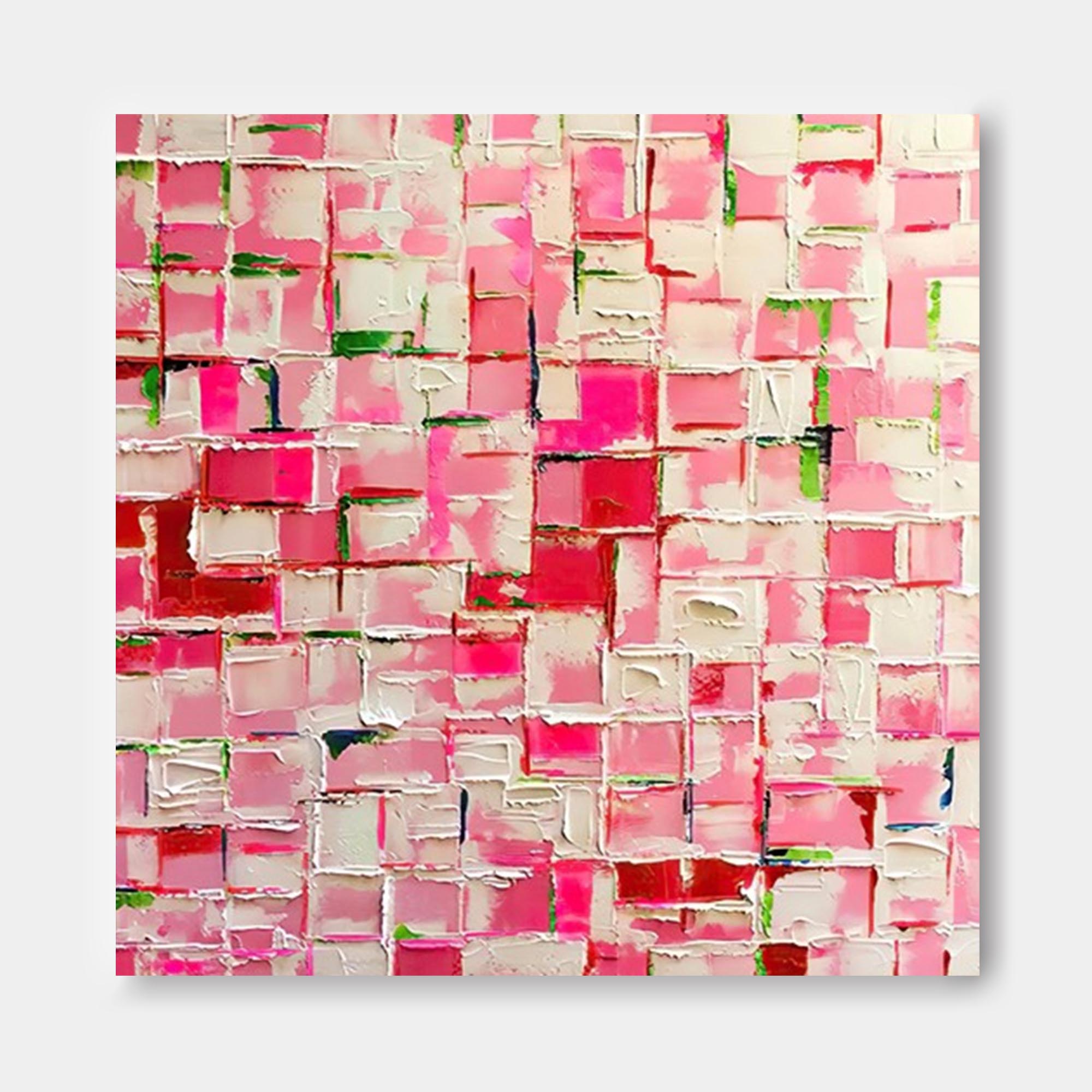 Spring Mosaic in Pink