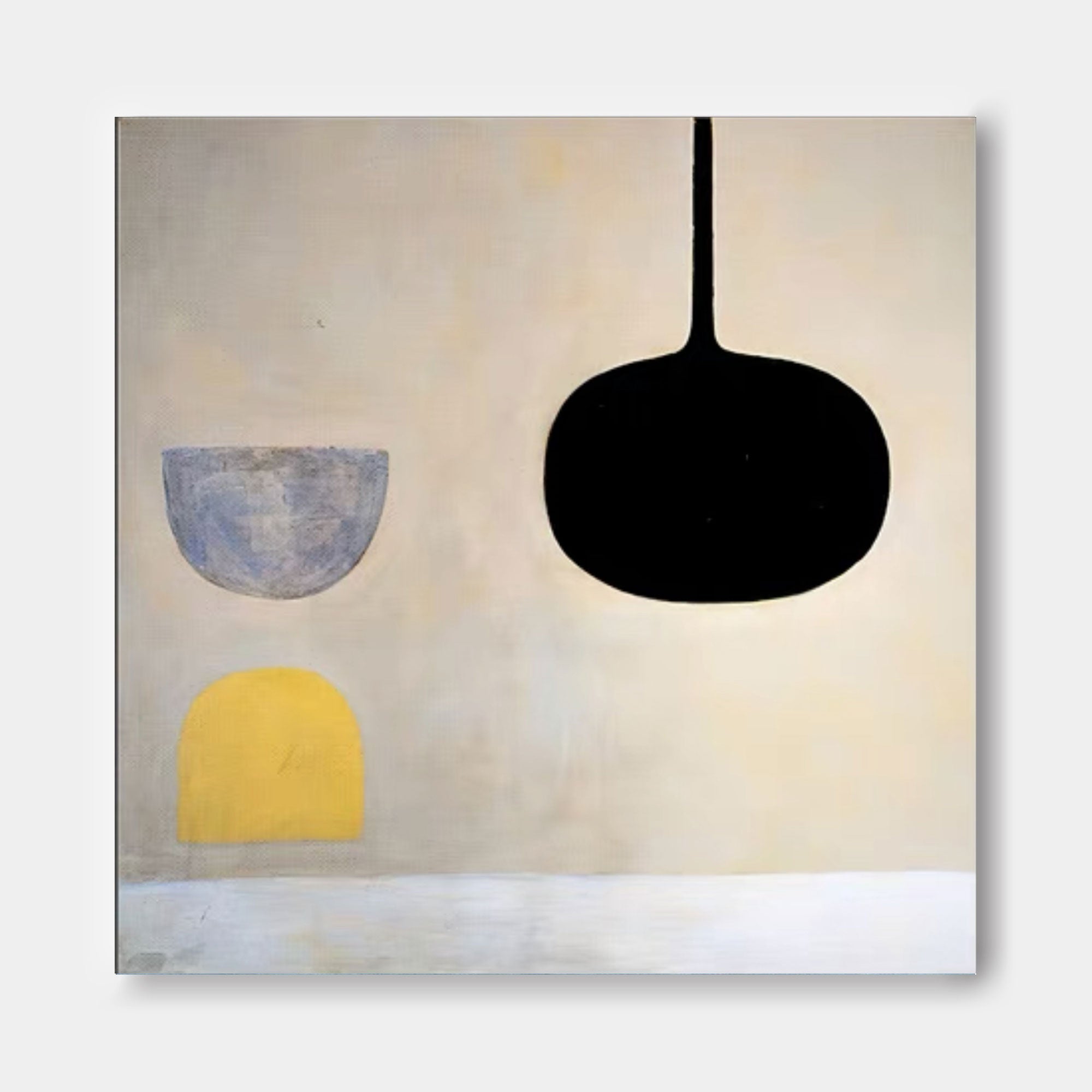 Modern Minimalist Abstract Oil Painting