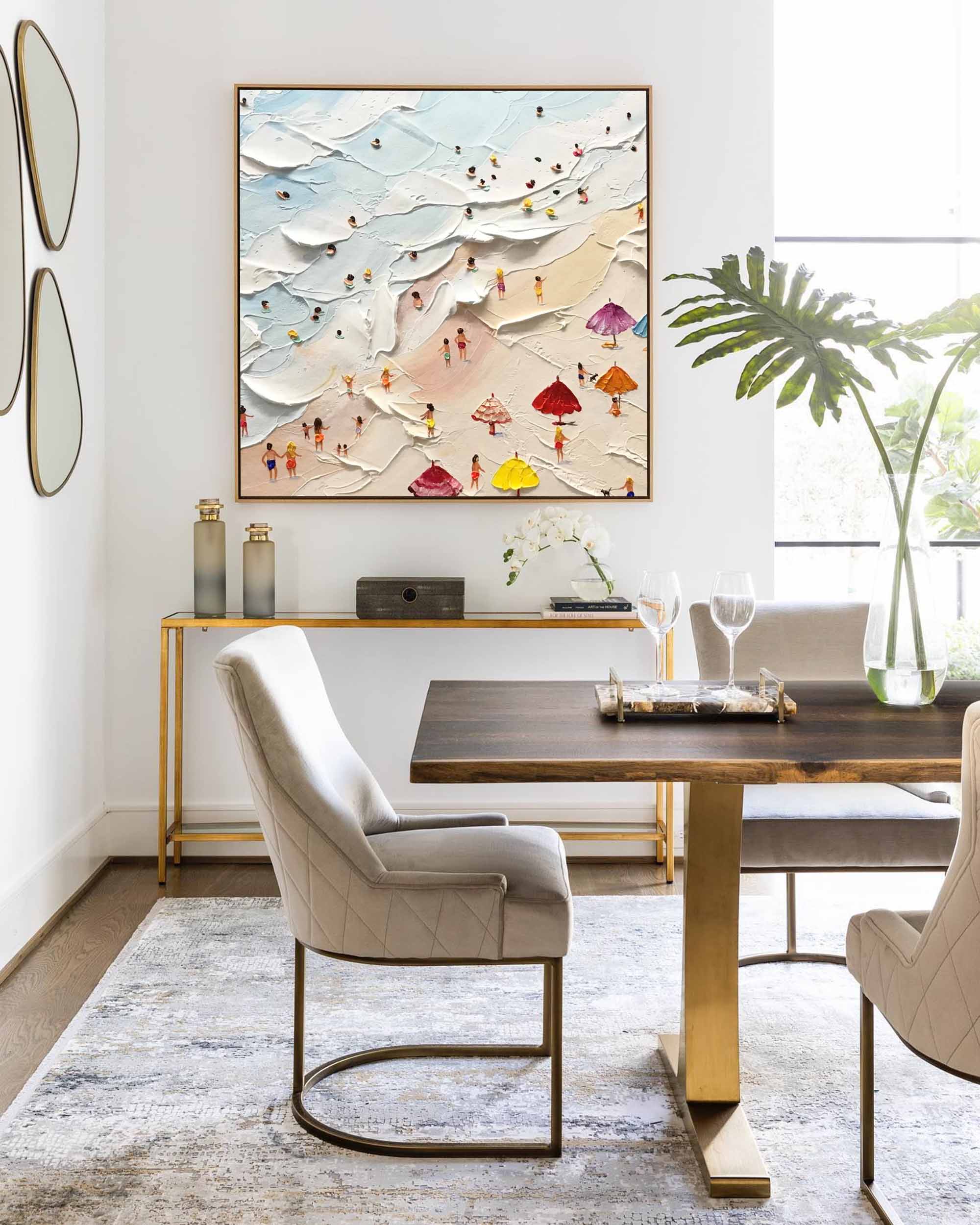 Summer Beach Vibes: Textured Coastal Life