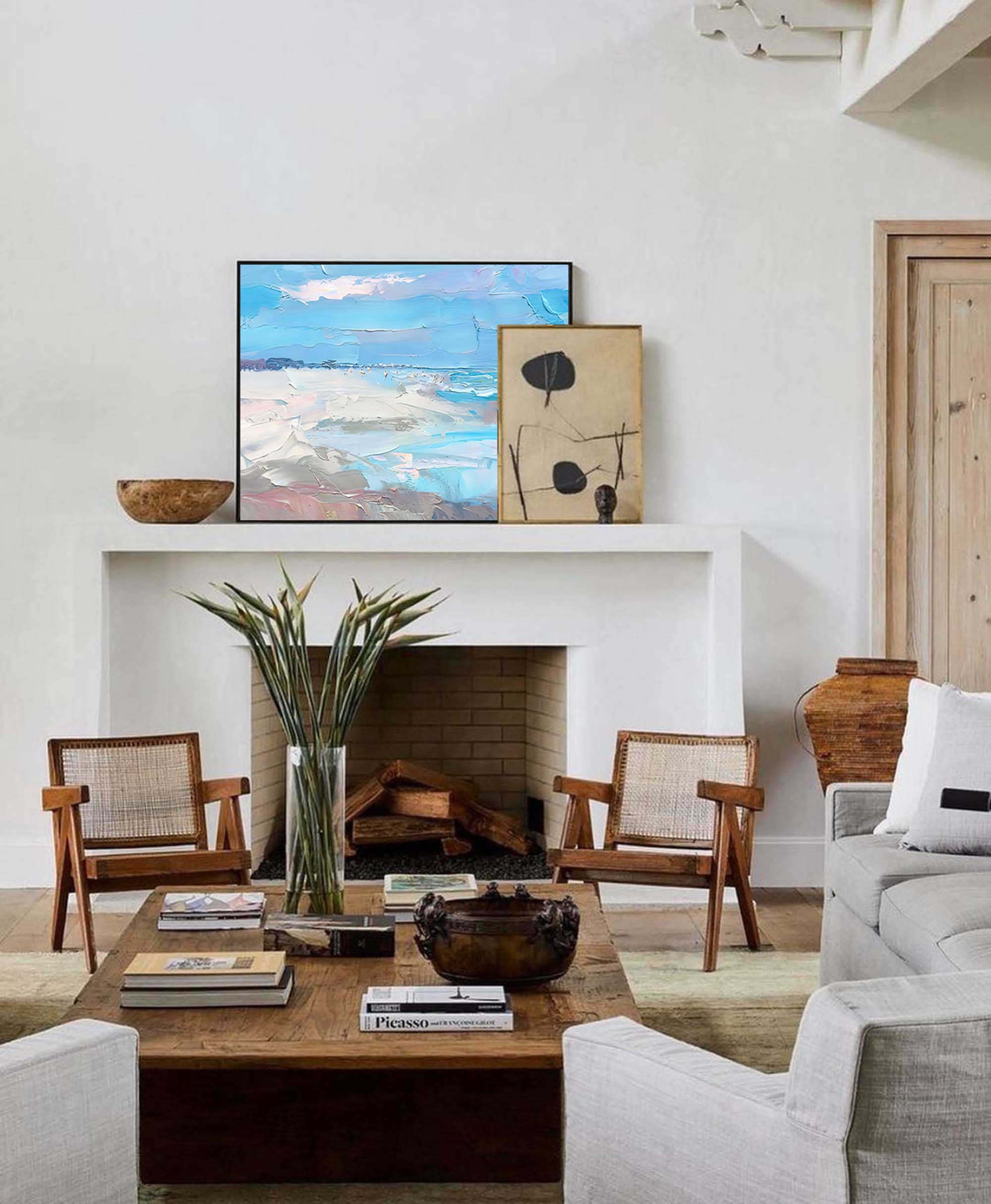 Coastal Breeze in Abstract