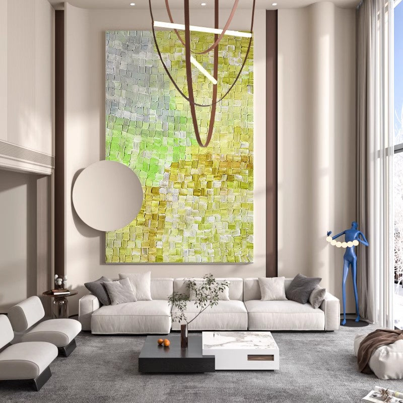 Golden Hour Abstract Textured Art