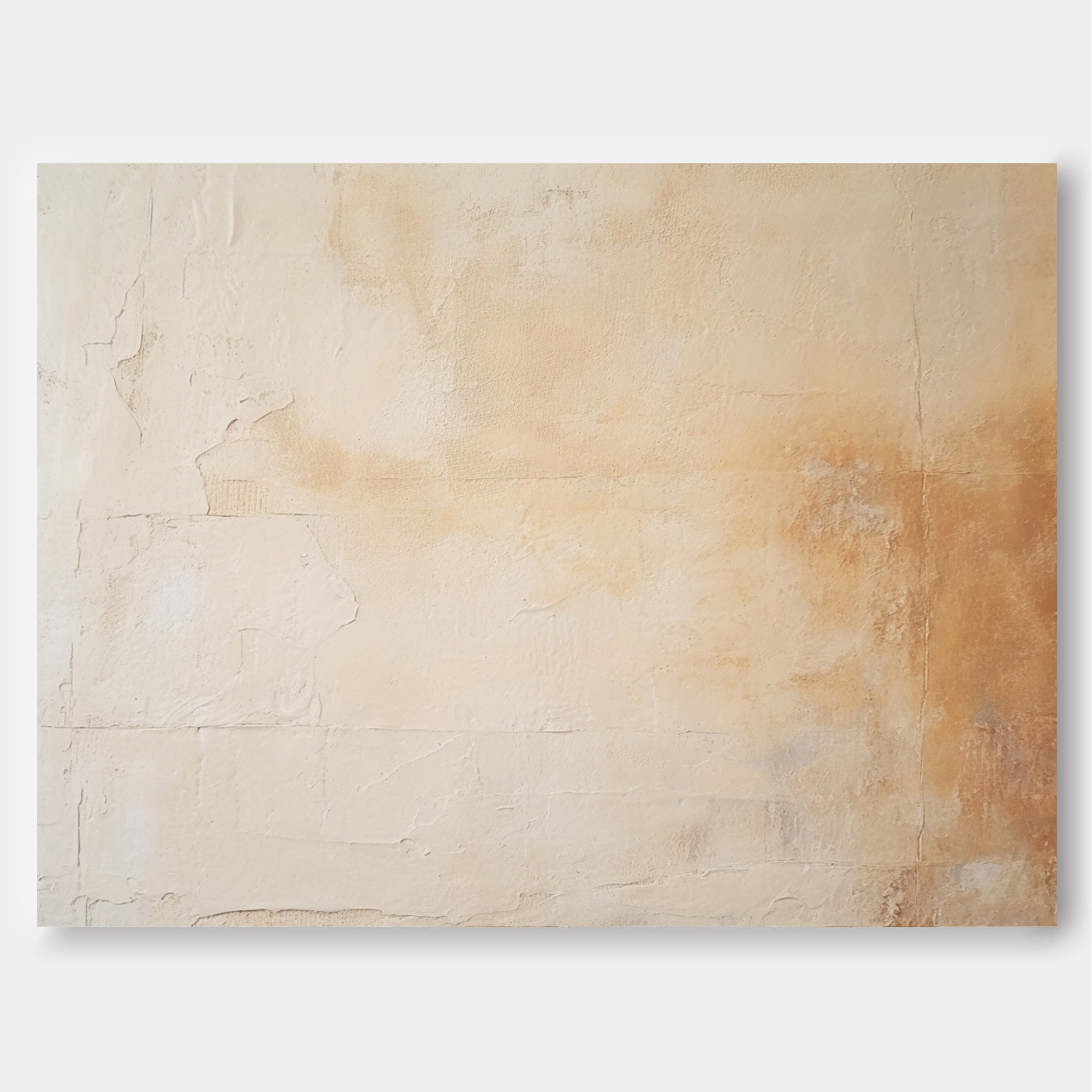Textured Earthy Minimalist Canvas