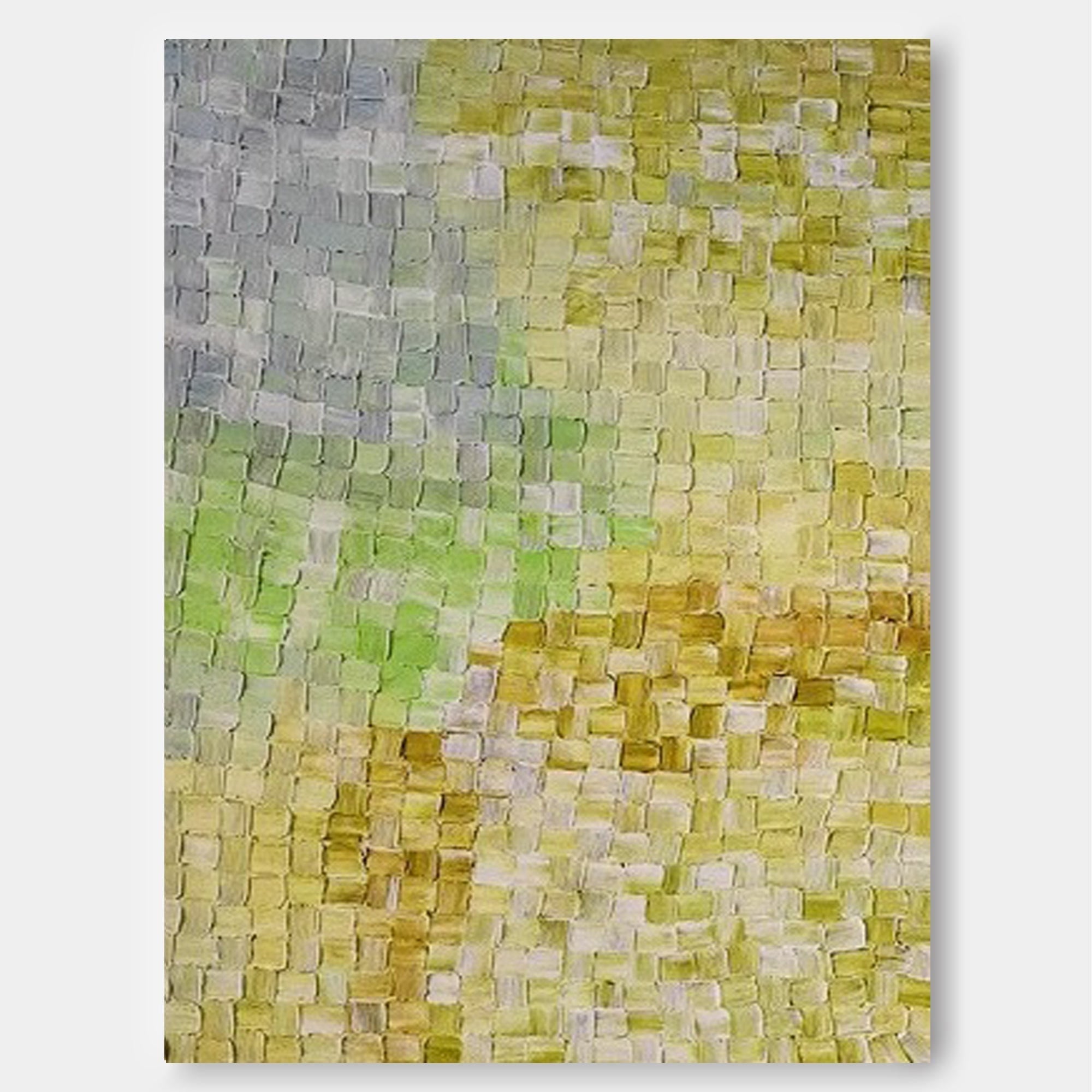 Golden Hour Abstract Textured Art