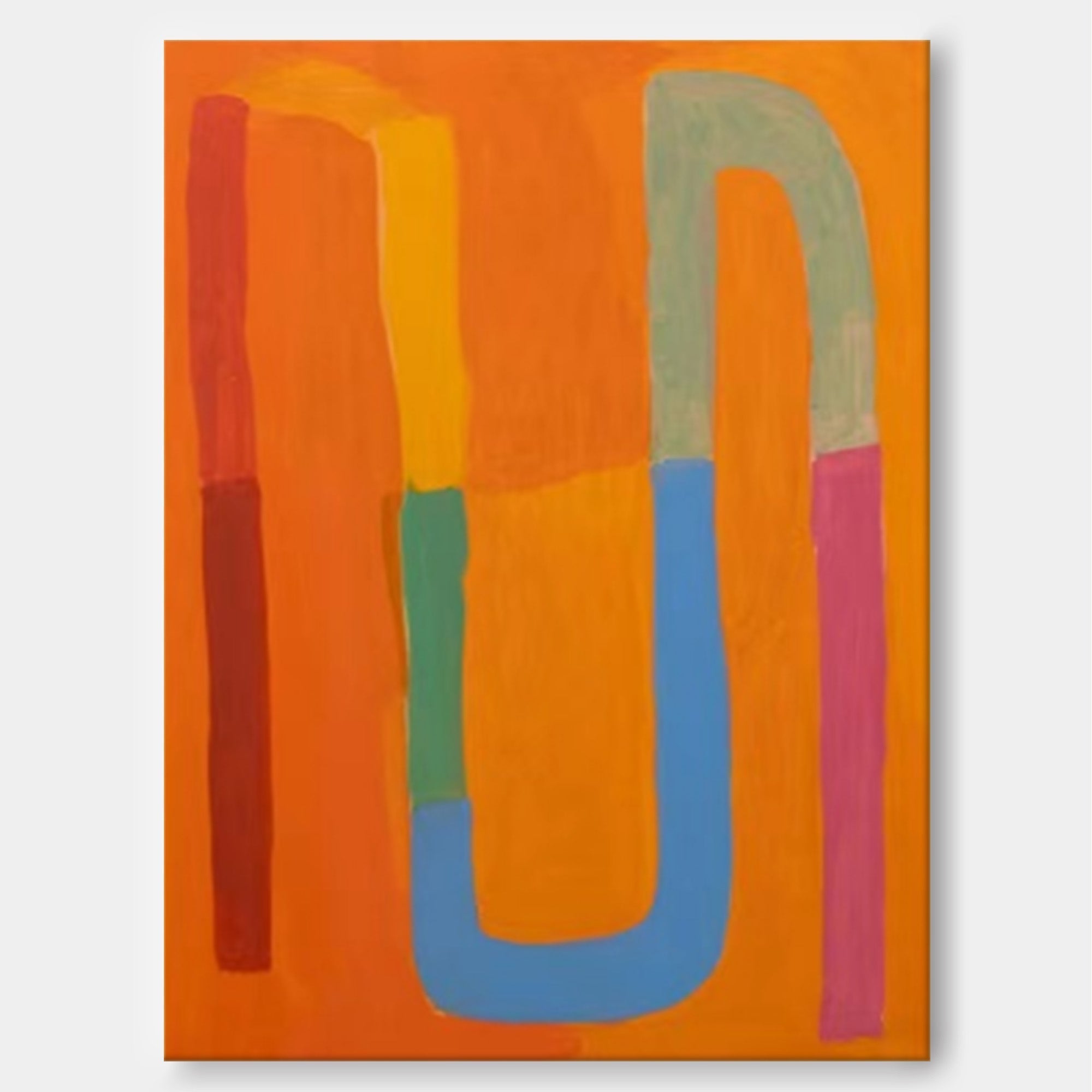 Vibrant Pathways: Abstract Color Flow