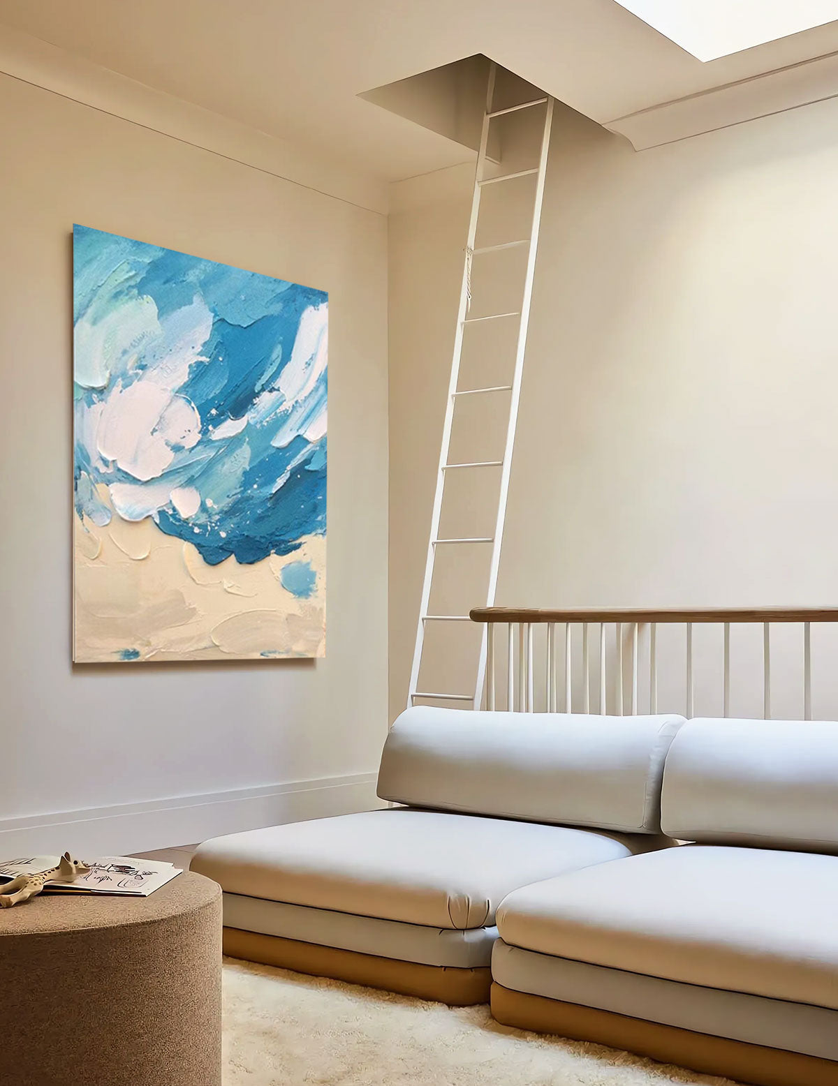 Abstract Oceanic Dreamscape Art