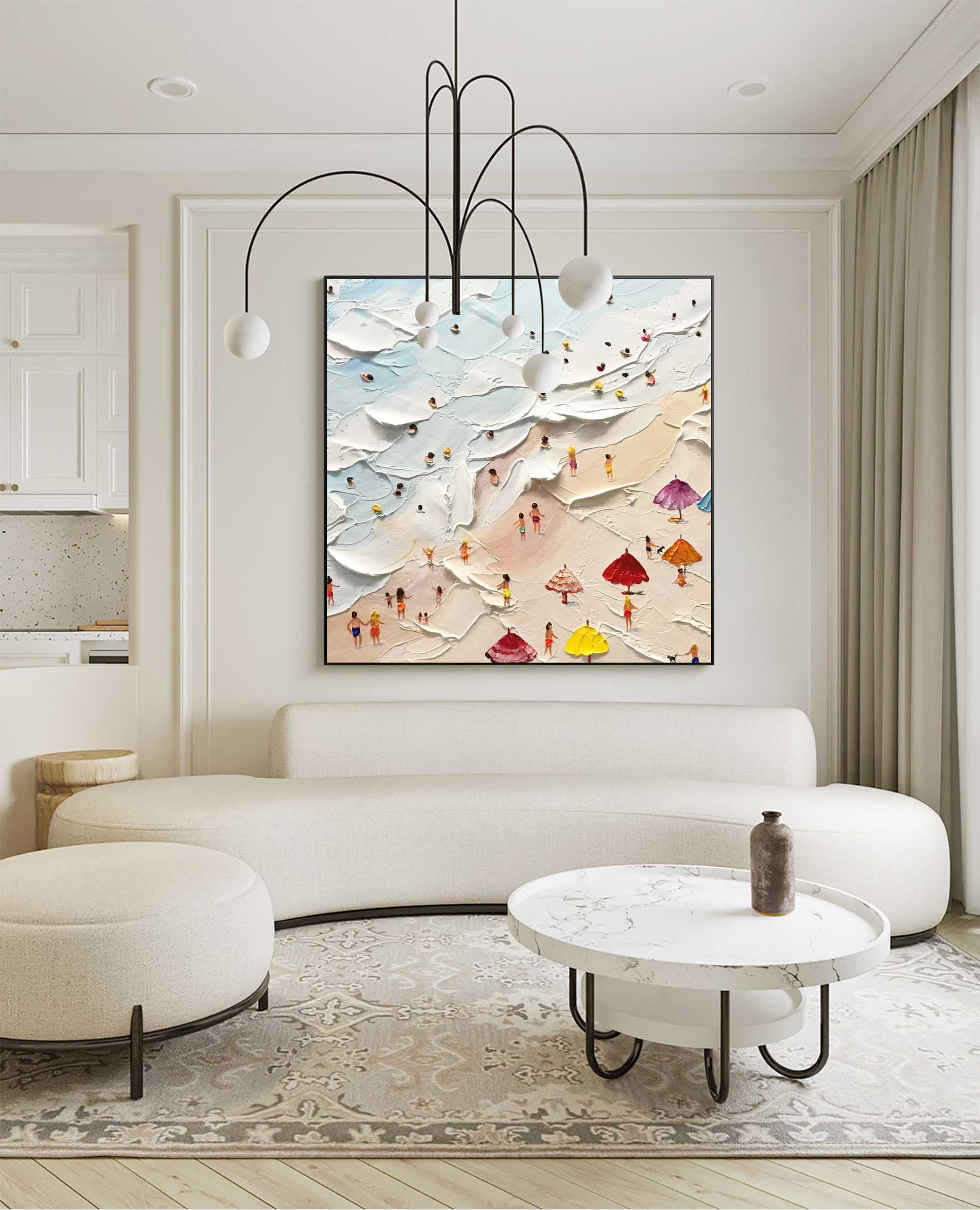 Summer Beach Vibes: Textured Coastal Life