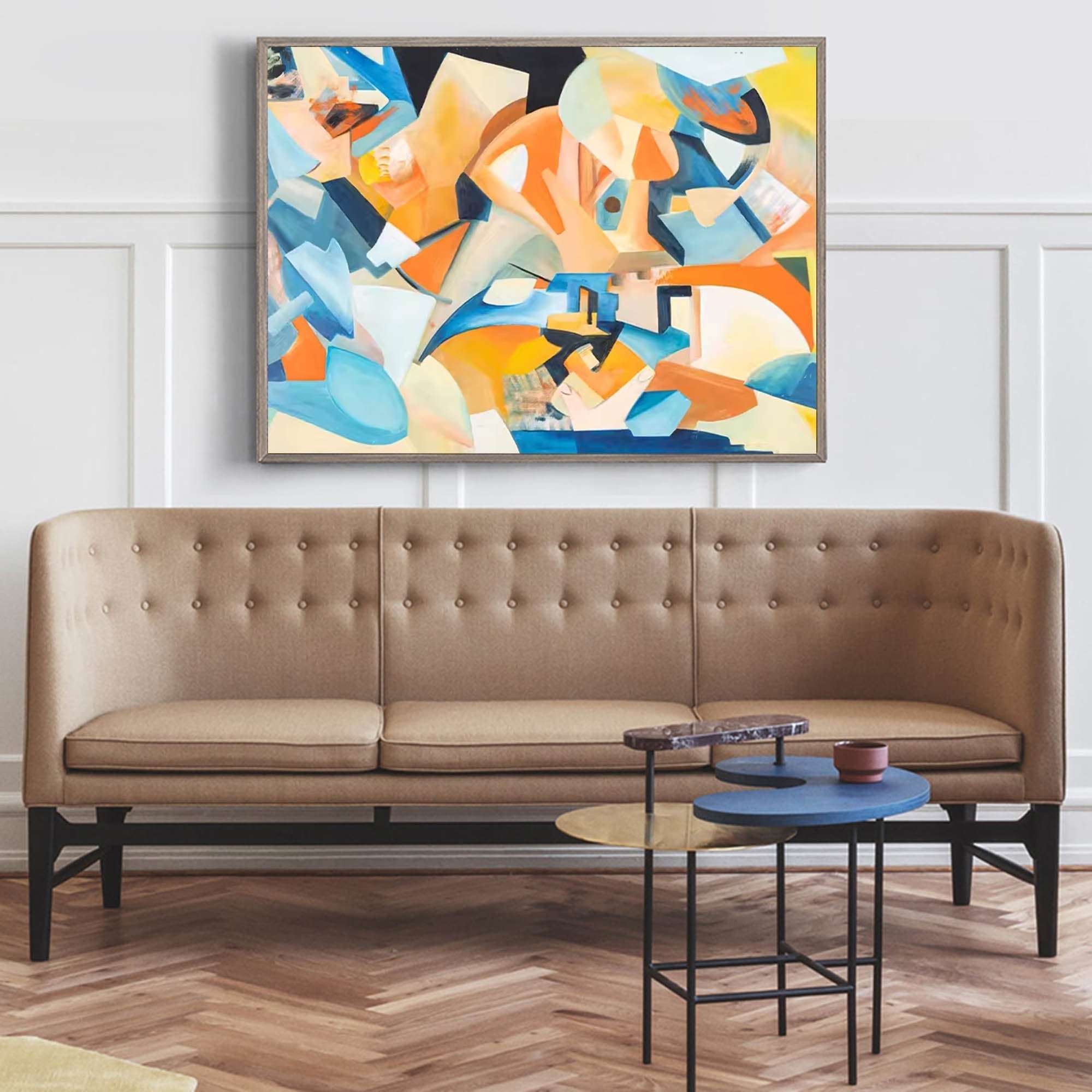 Geometric Abstract Colorful Art