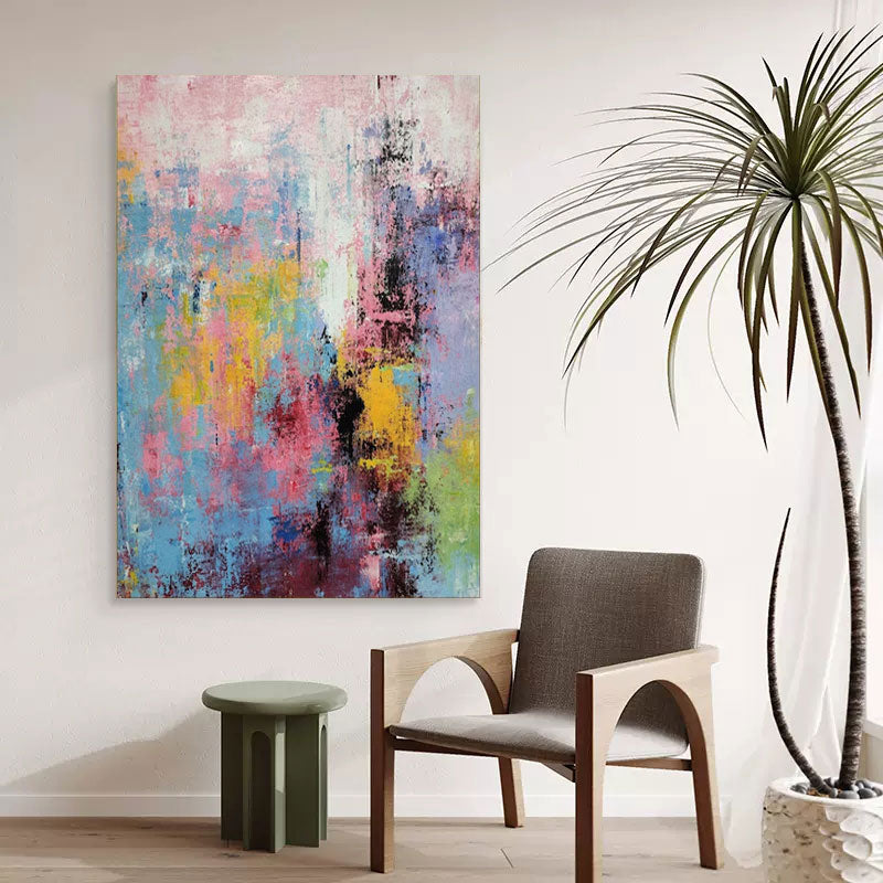 Soft Pastel Abstract Wall Art
