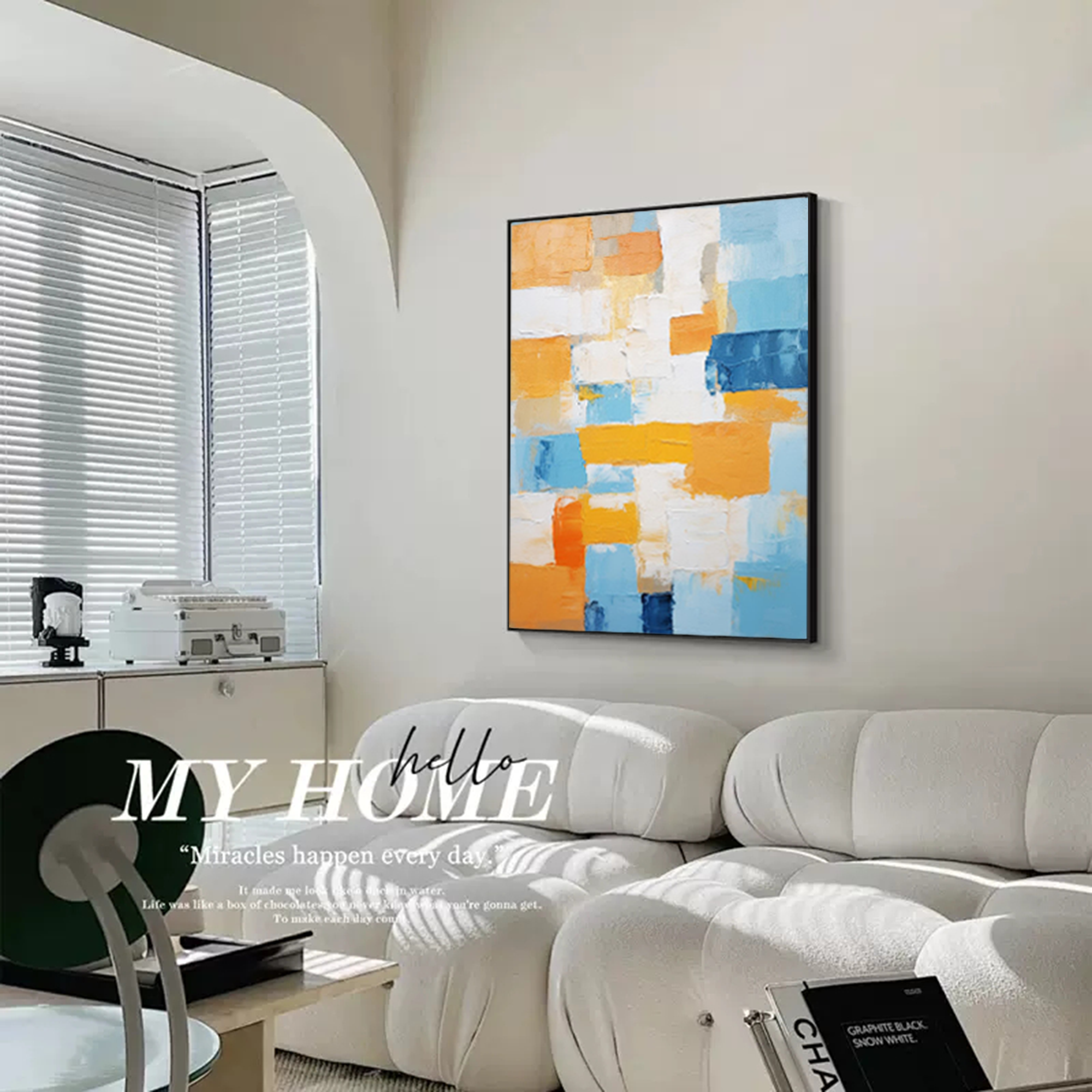 Color Blocks: Modern Abstract Harmony