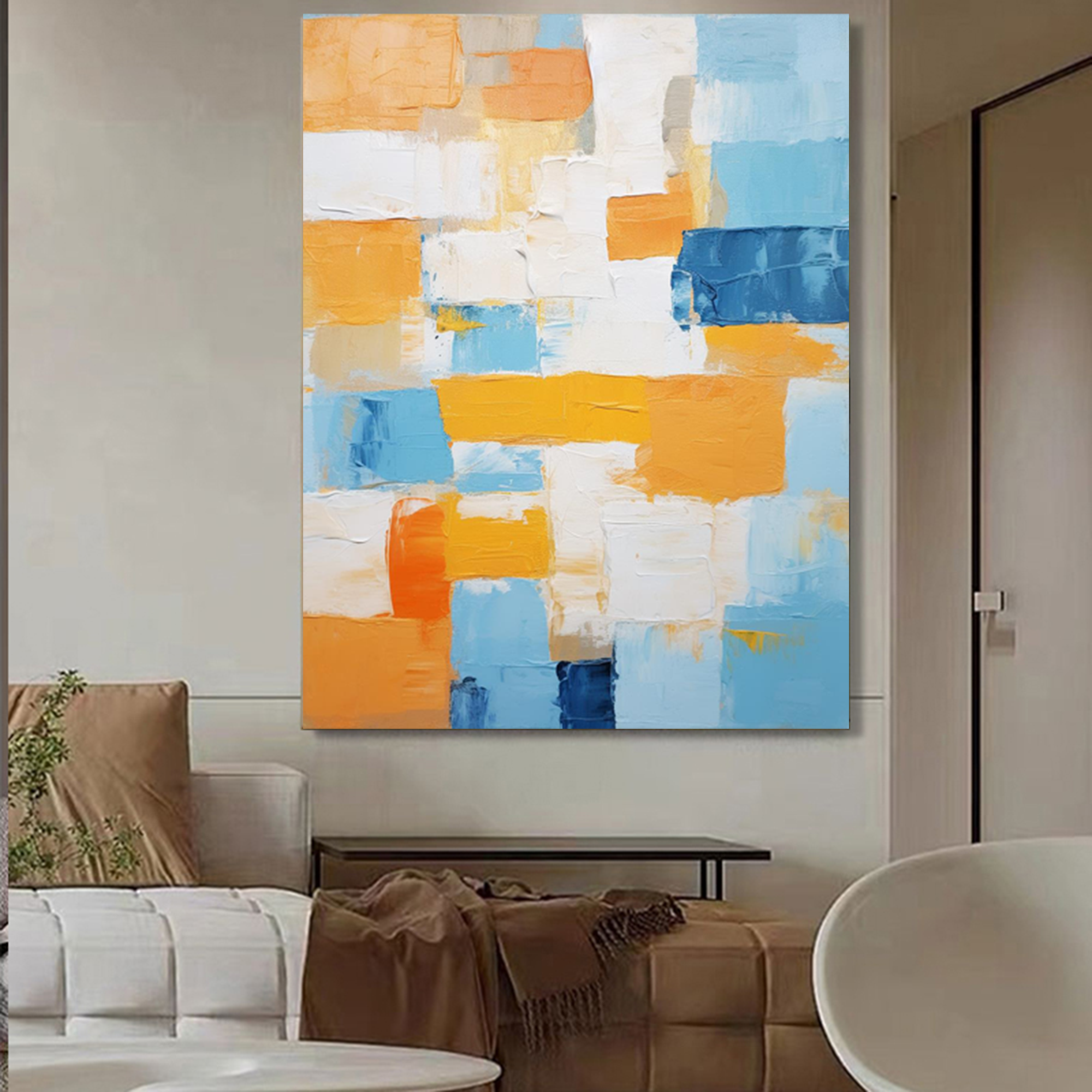 Color Blocks: Modern Abstract Harmony