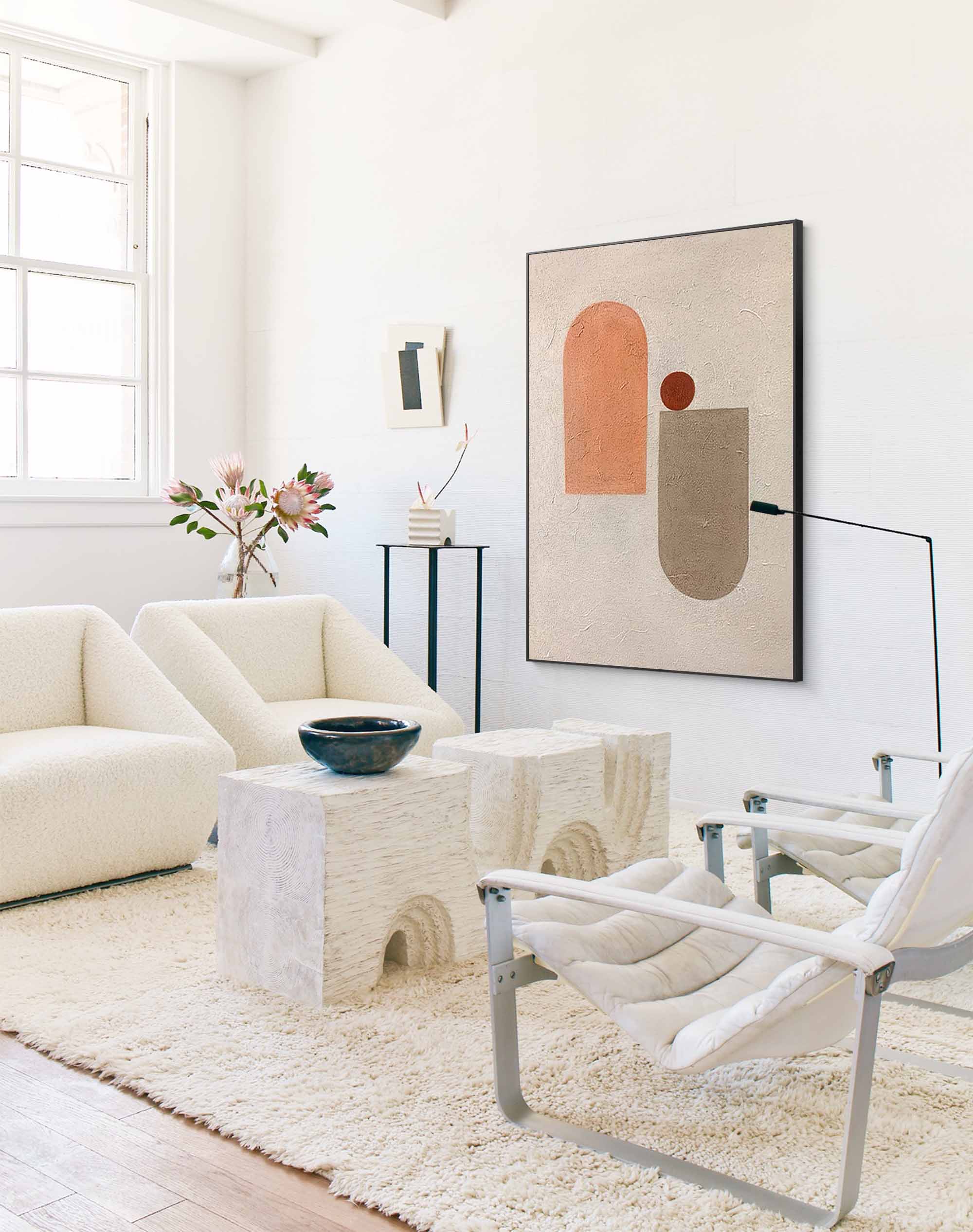 Minimalist Geometric Abstract Art