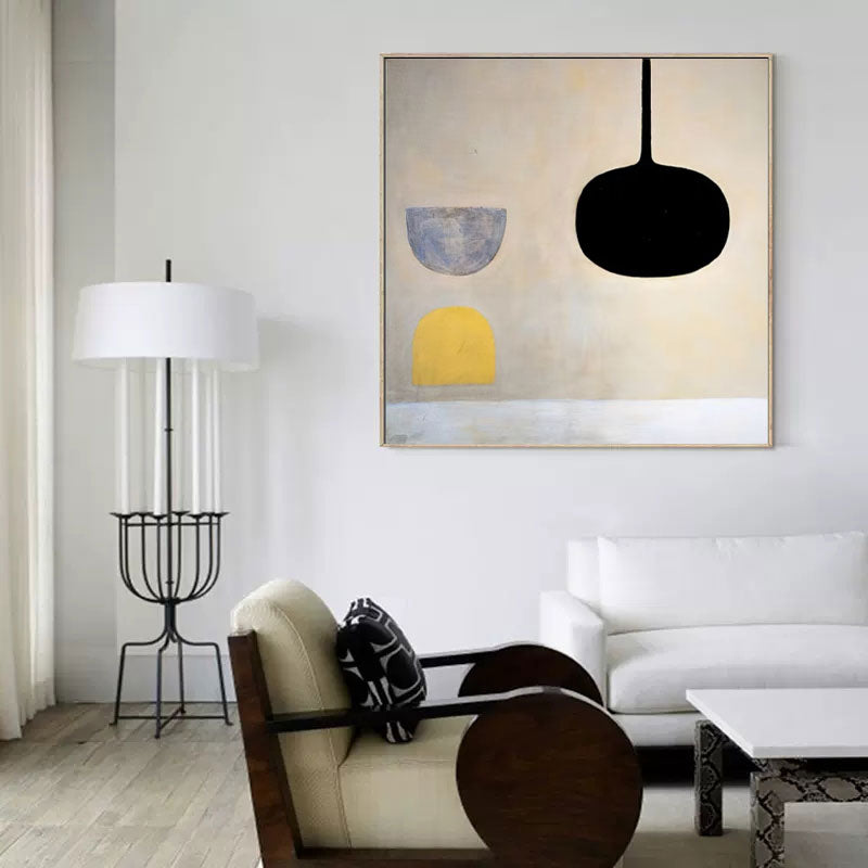 Modern Minimalist Abstract Oil Painting