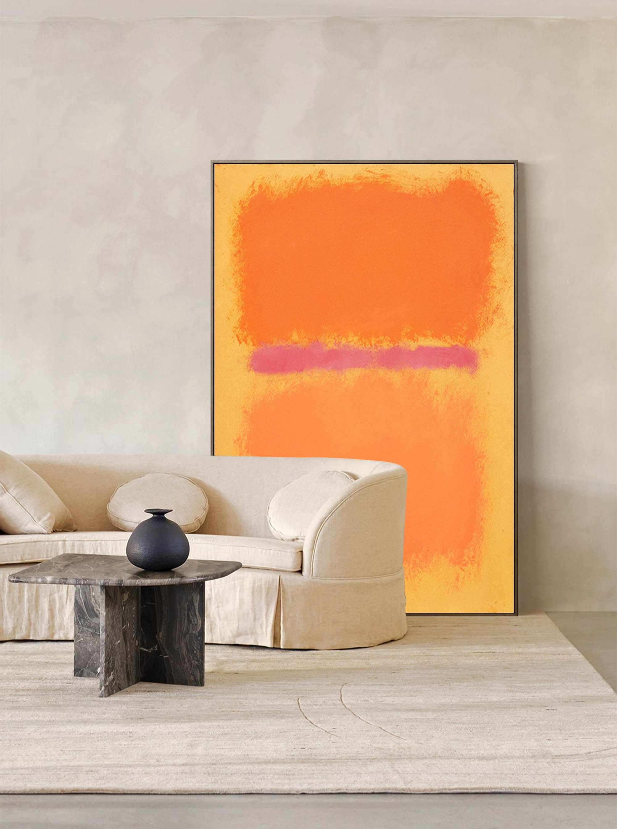 Vibrant Abstract Expressionist Art