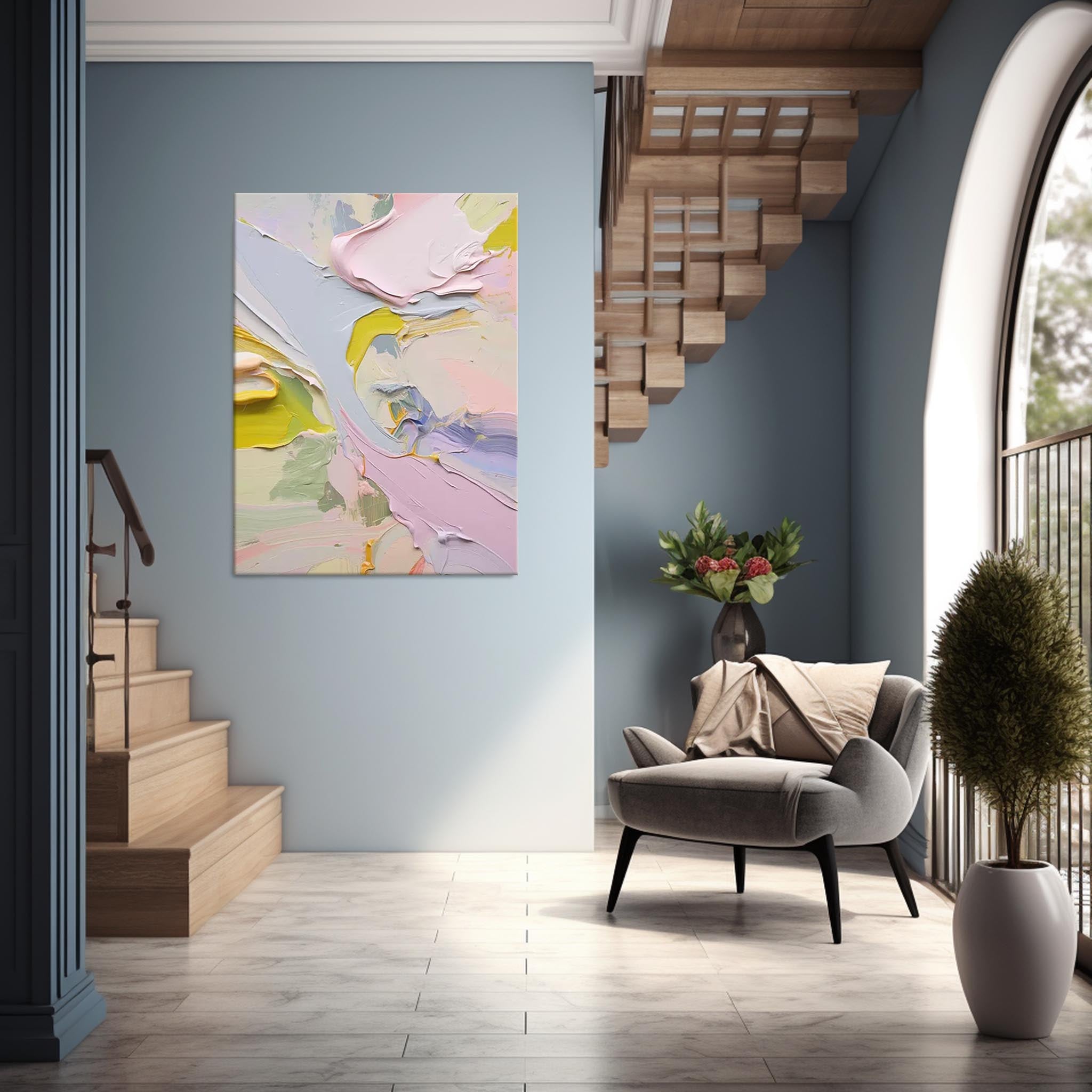 Abstract Canvas Art #AB308