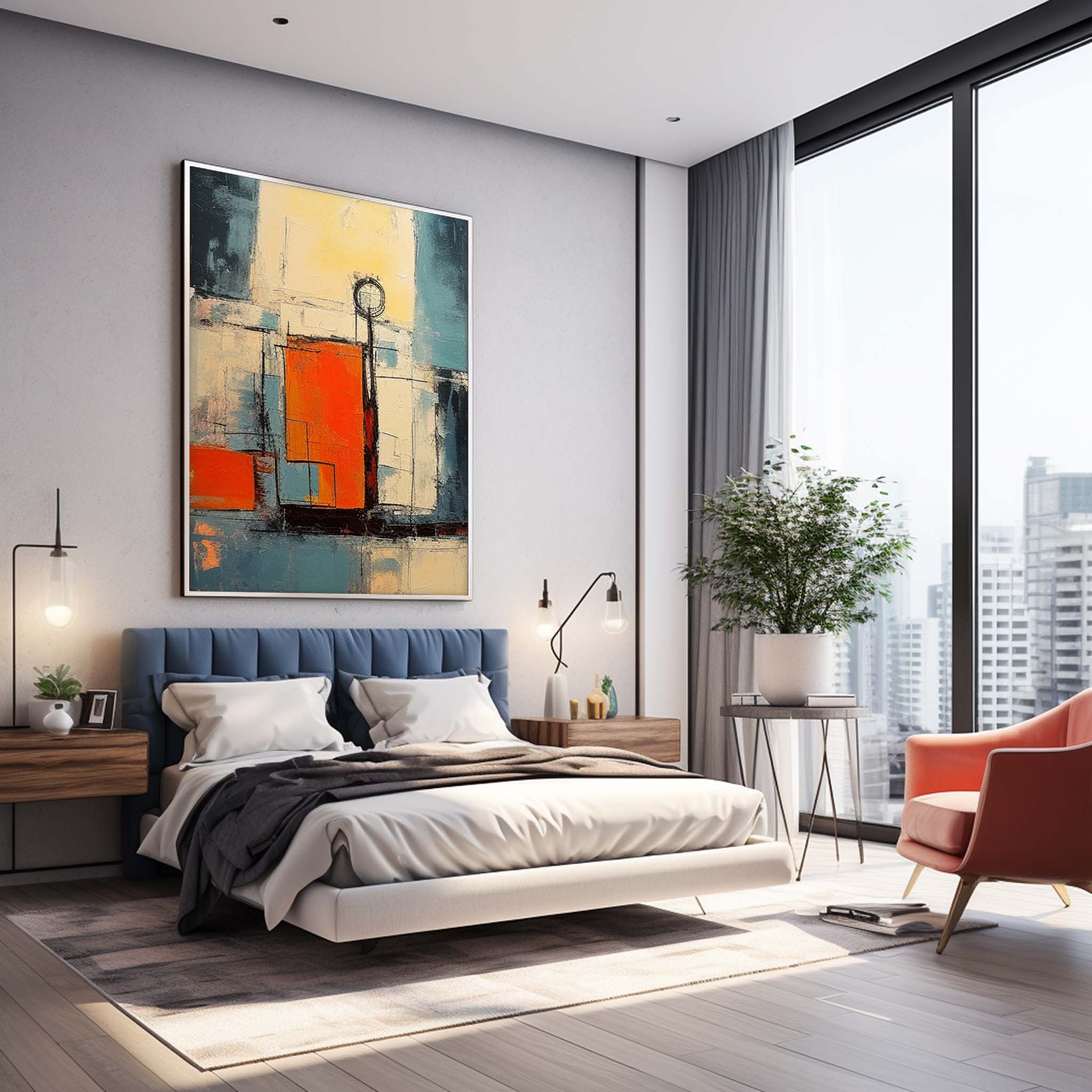 Abstract Canvas Art #AB316