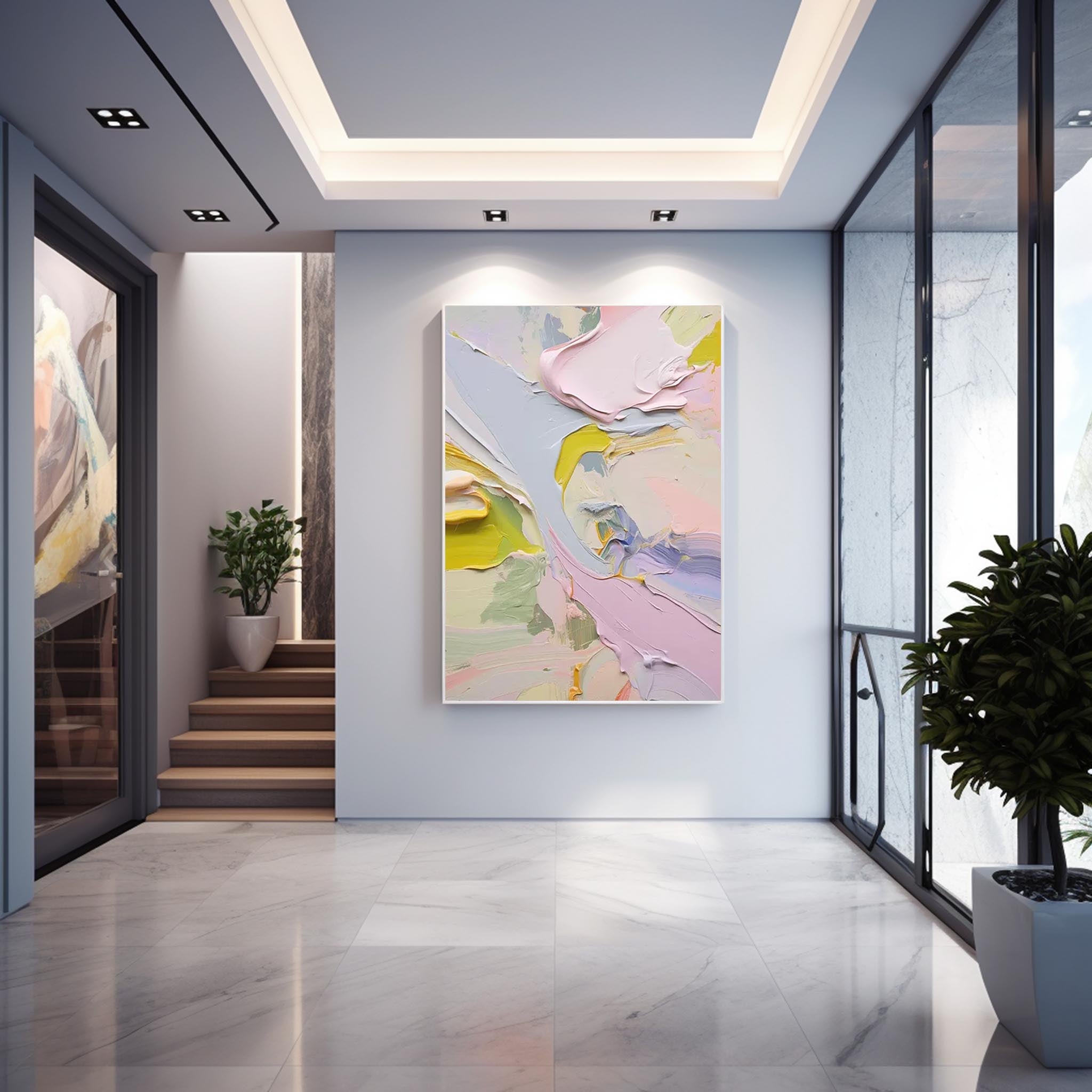 Abstract Canvas Art #AB308