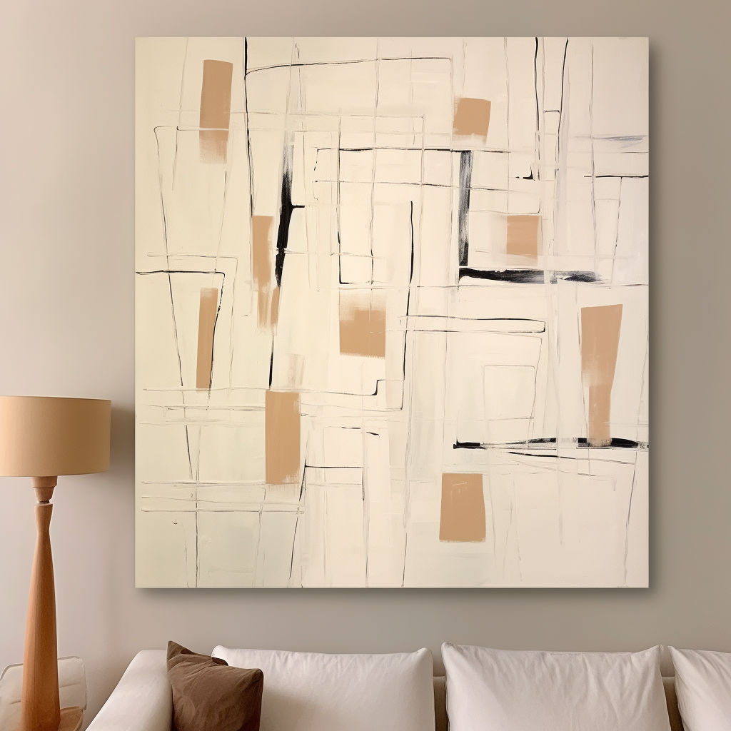 Abstract Canvas Art #AB323