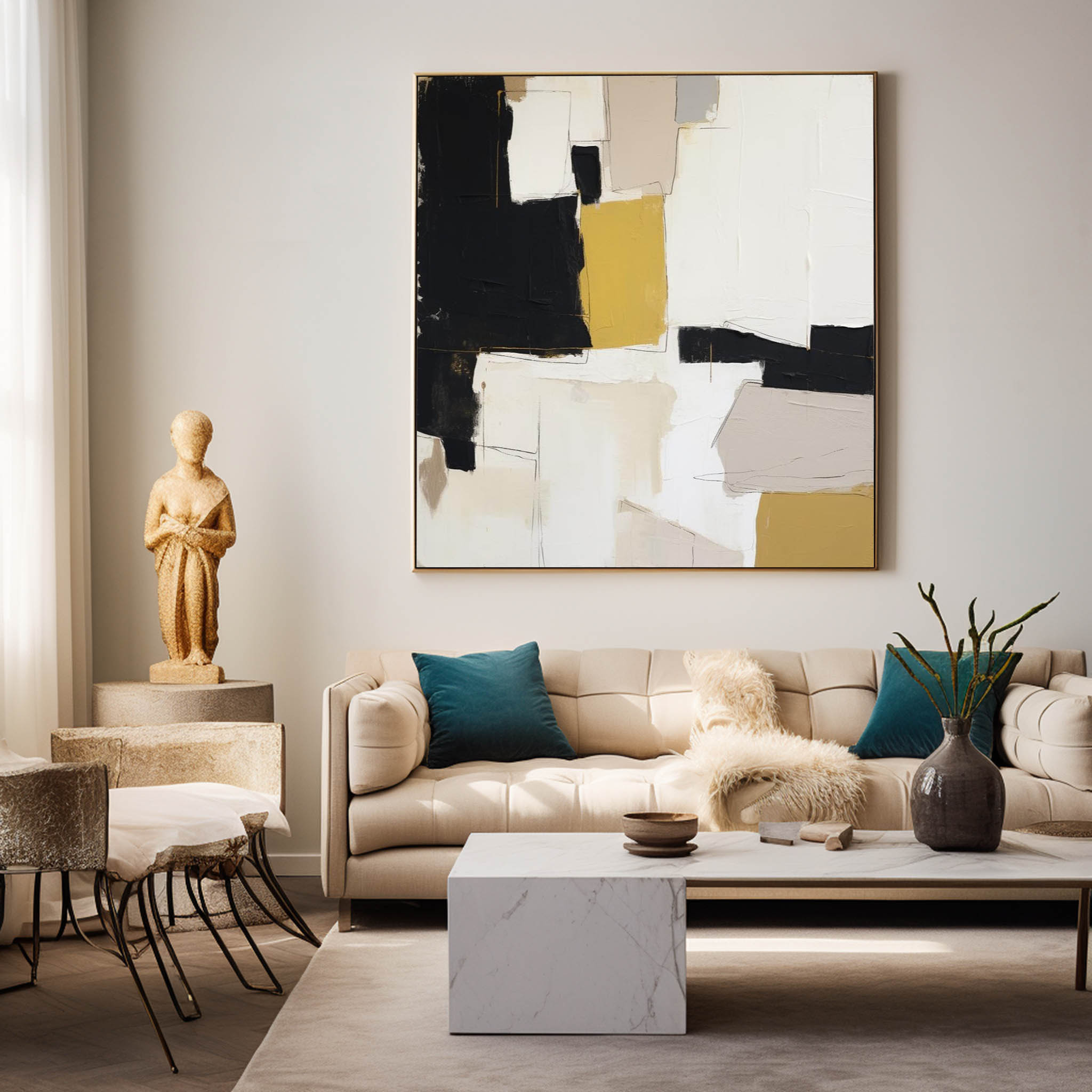 Abstract Canvas Art #AB330