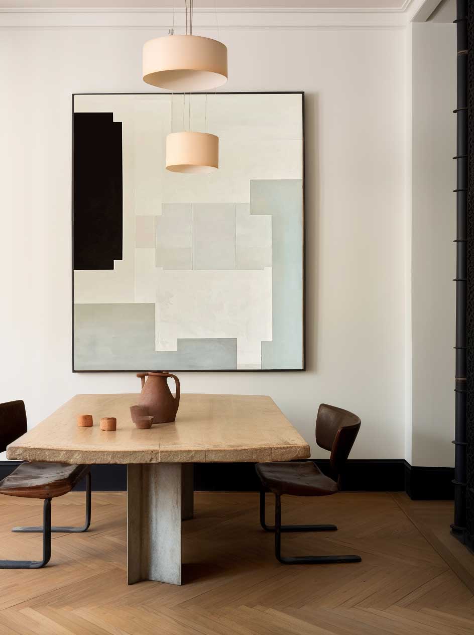 Geometric Canvas Art #GE013