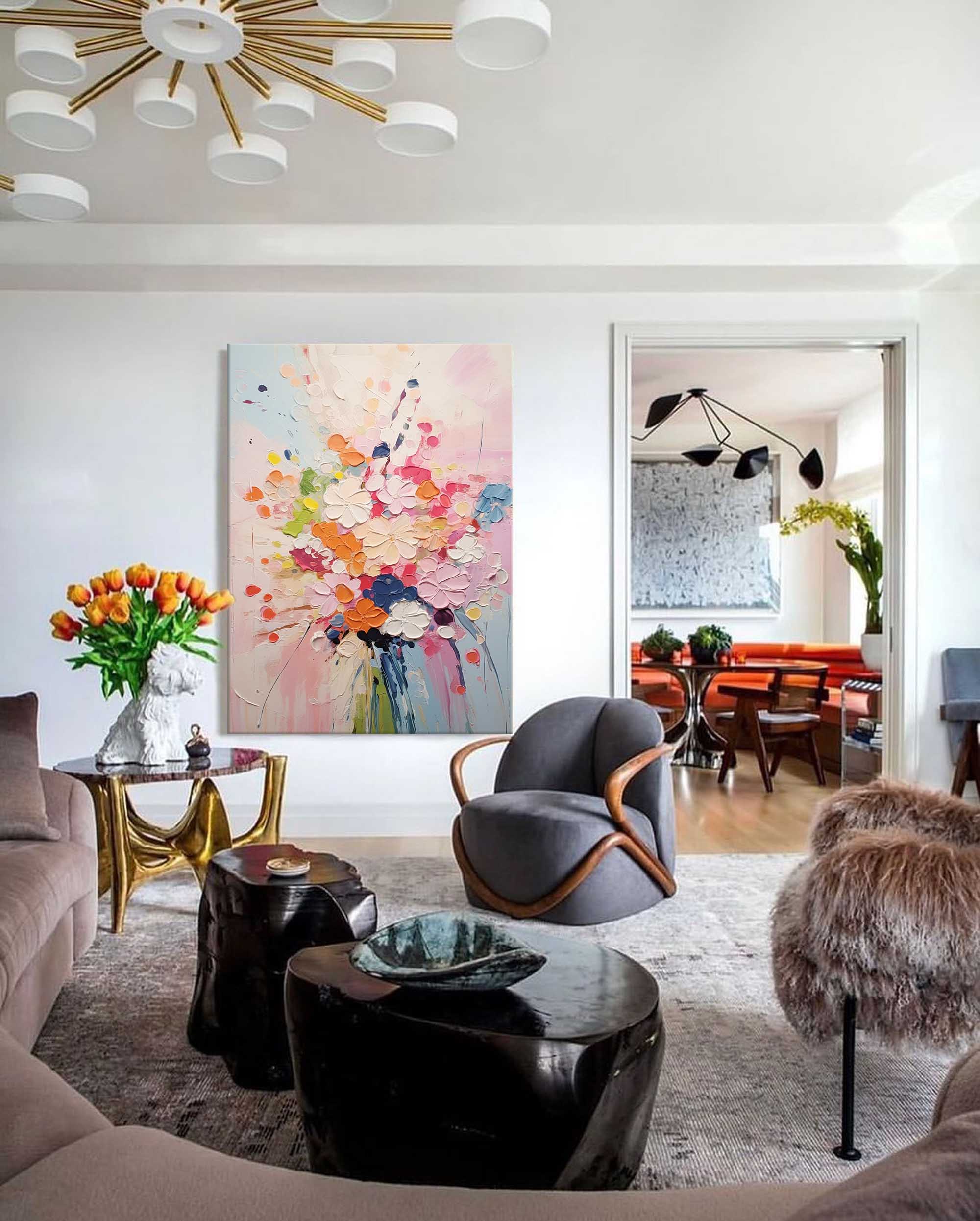 Soft Pastel Floral Dream