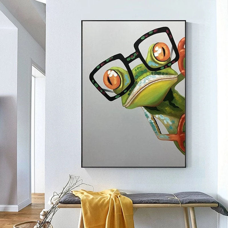 Kermit Frog Oil Painting