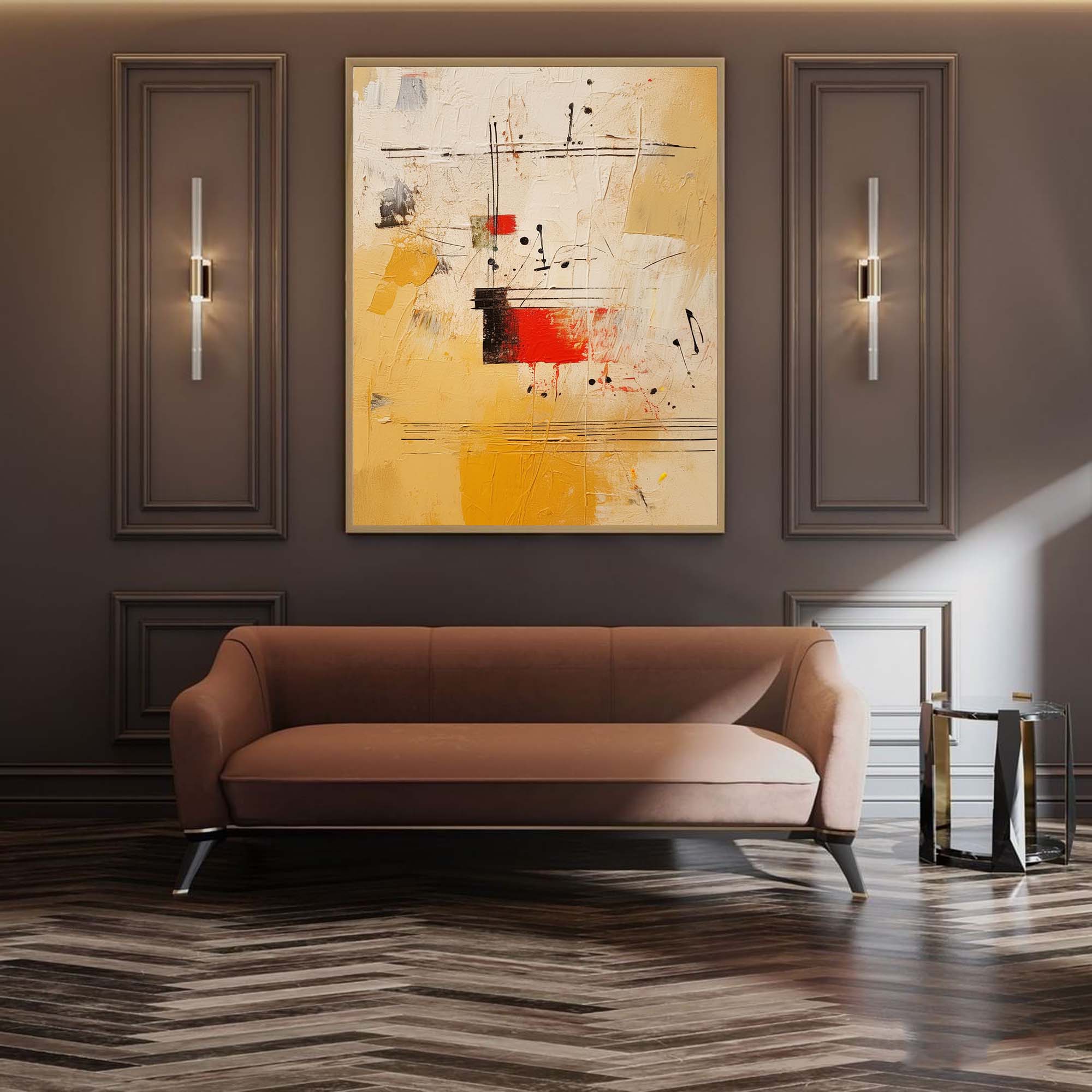 Abstract Musical Expression Art